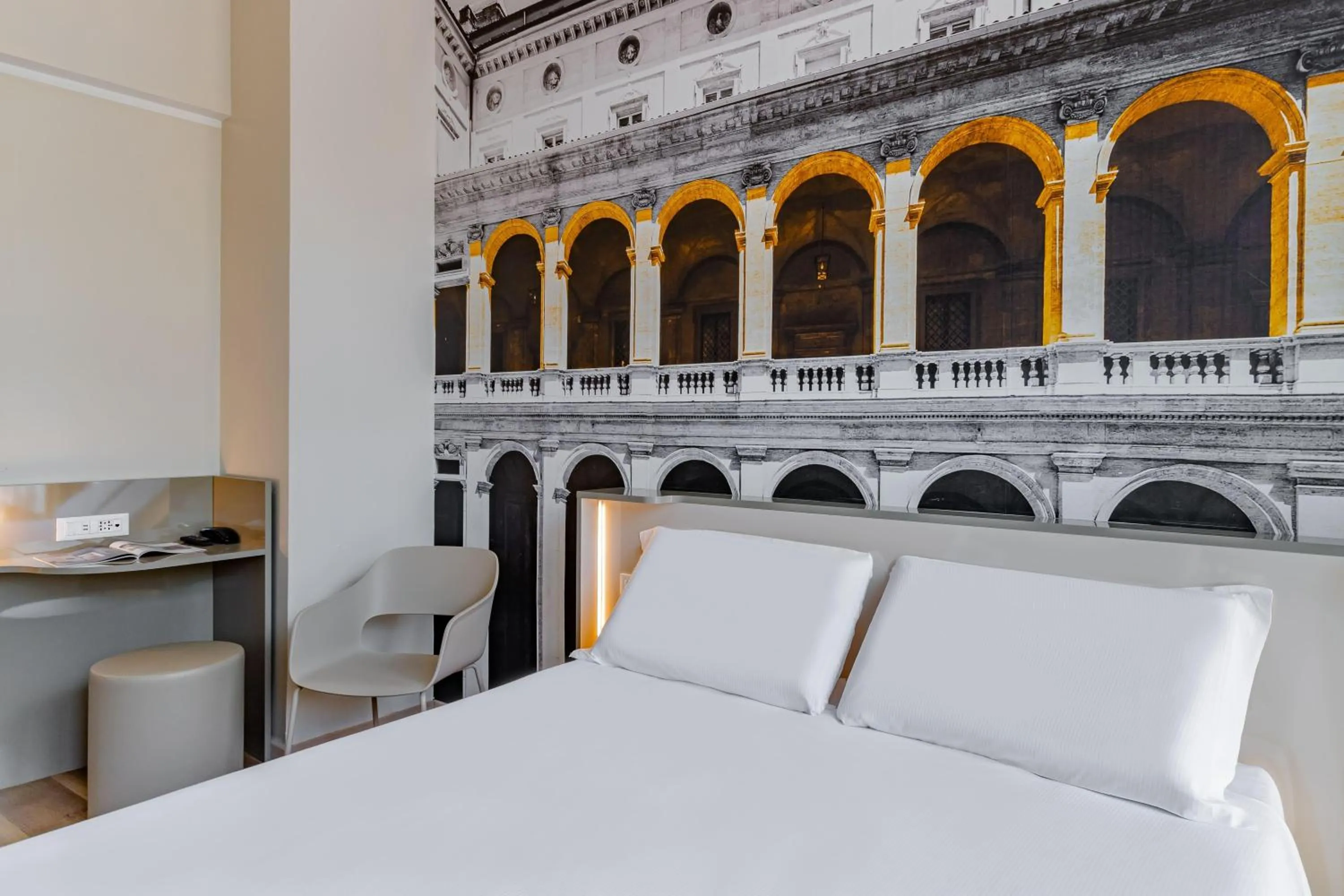 Photo of the whole room, Bed in B&B Hotel Roma Pietralata Tiburtina