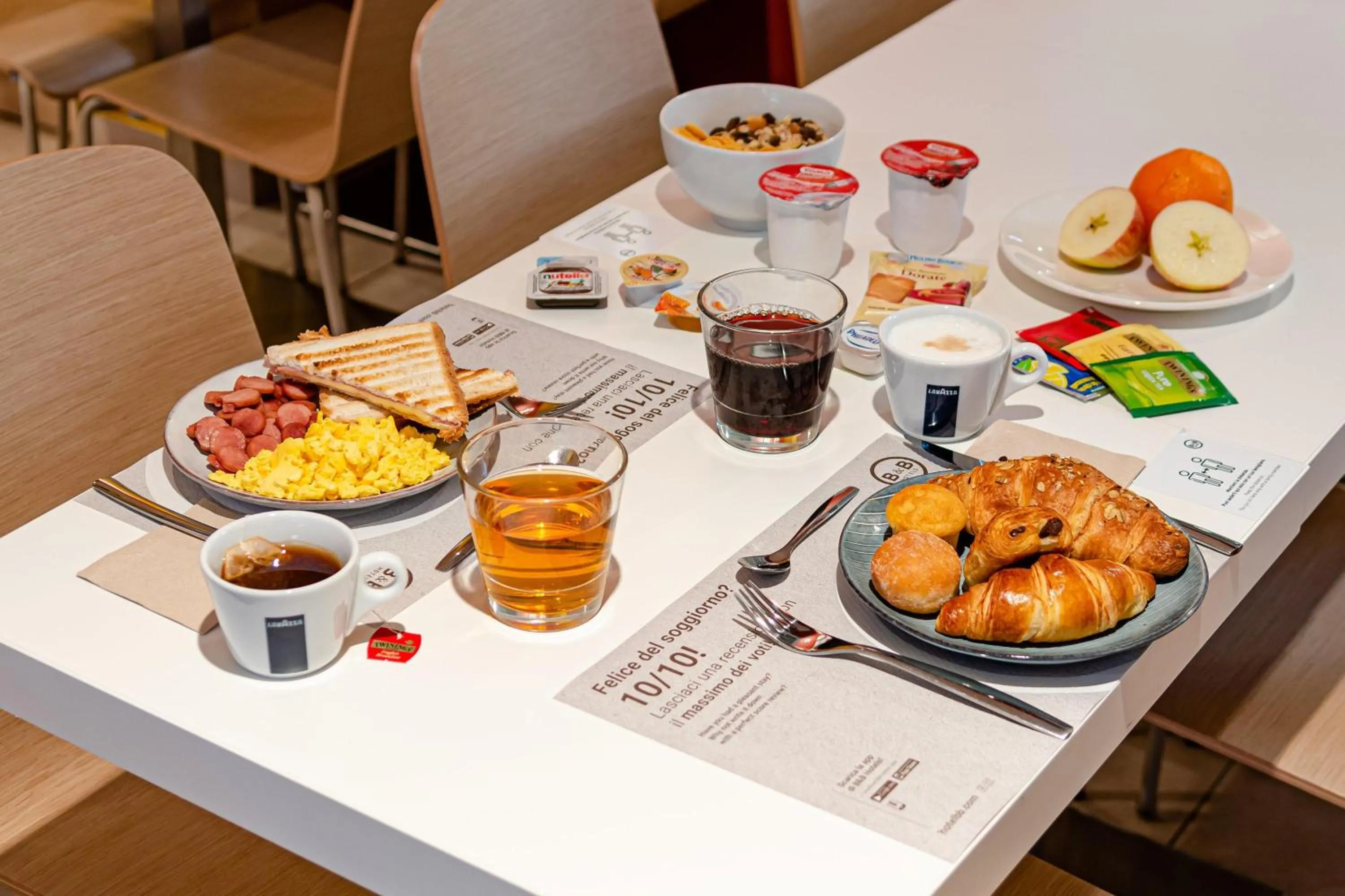 Restaurant/places to eat in B&B Hotel Roma Pietralata Tiburtina