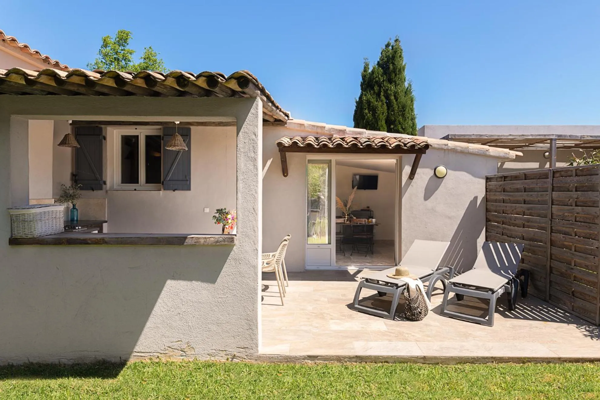 Patio in Résidence I Levri