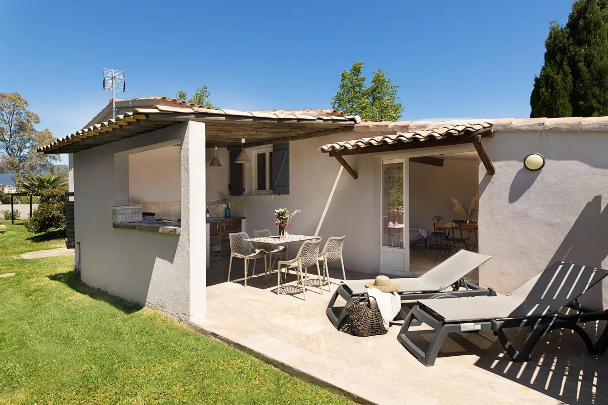 Patio in Résidence I Levri