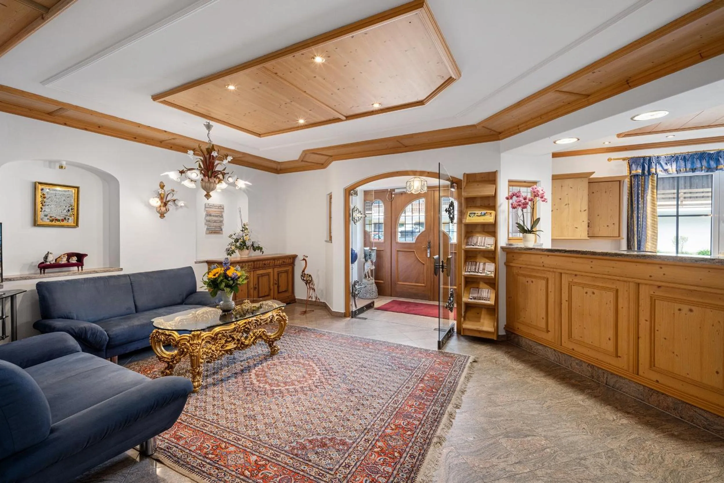 Lobby or reception in Hotel Preishof