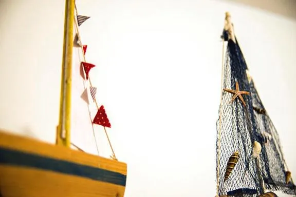 Decorative detail in Hotel Bocas del Toro
