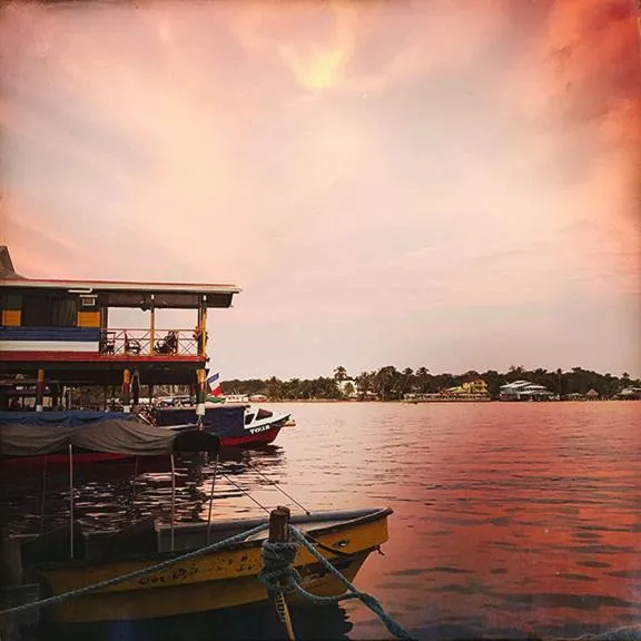 Sunrise in Hotel Bocas del Toro