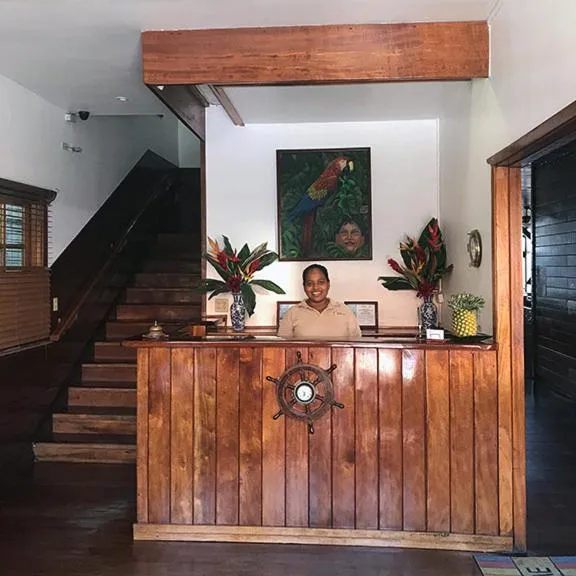 Lobby or reception in Hotel Bocas del Toro
