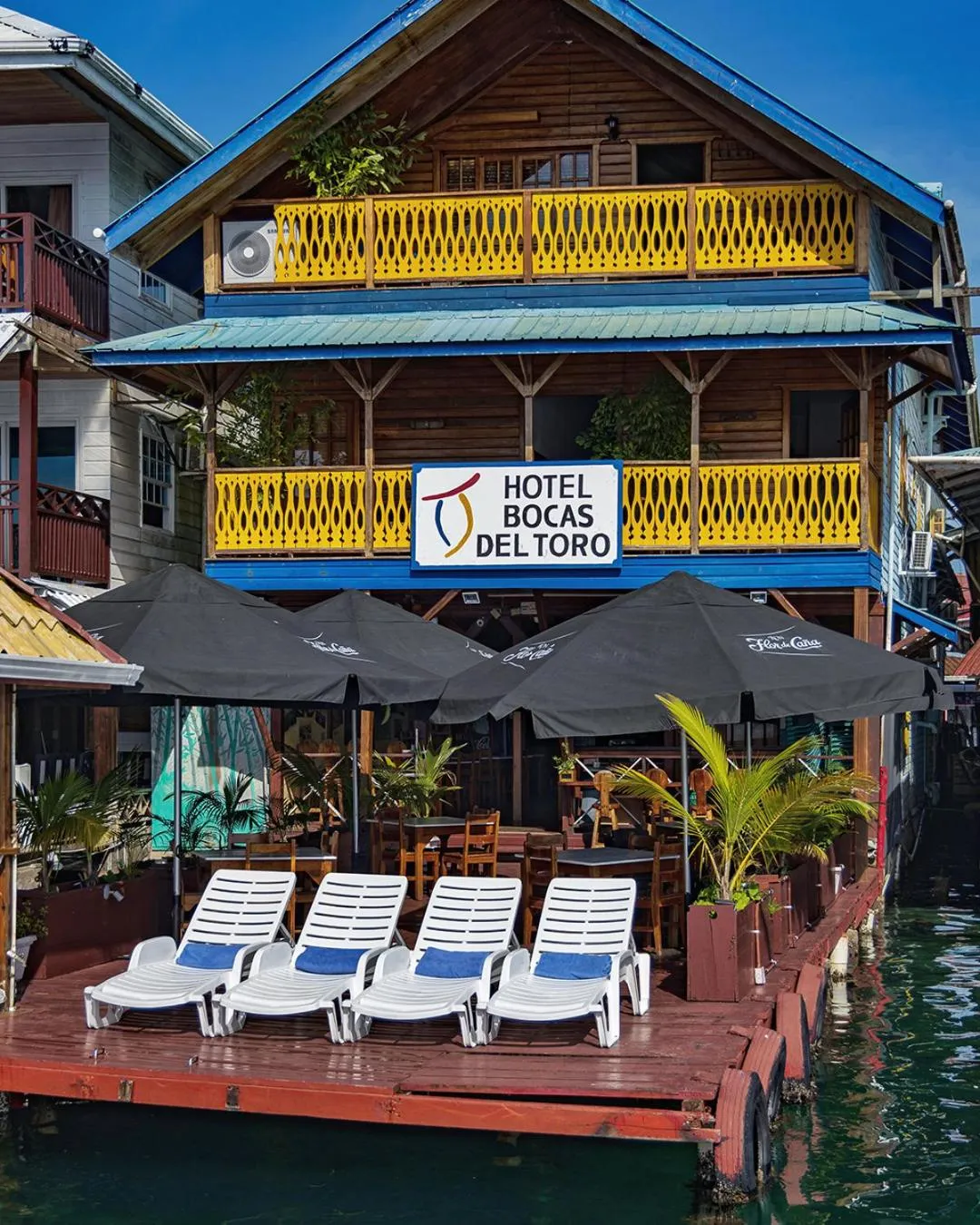 Property building in Hotel Bocas del Toro