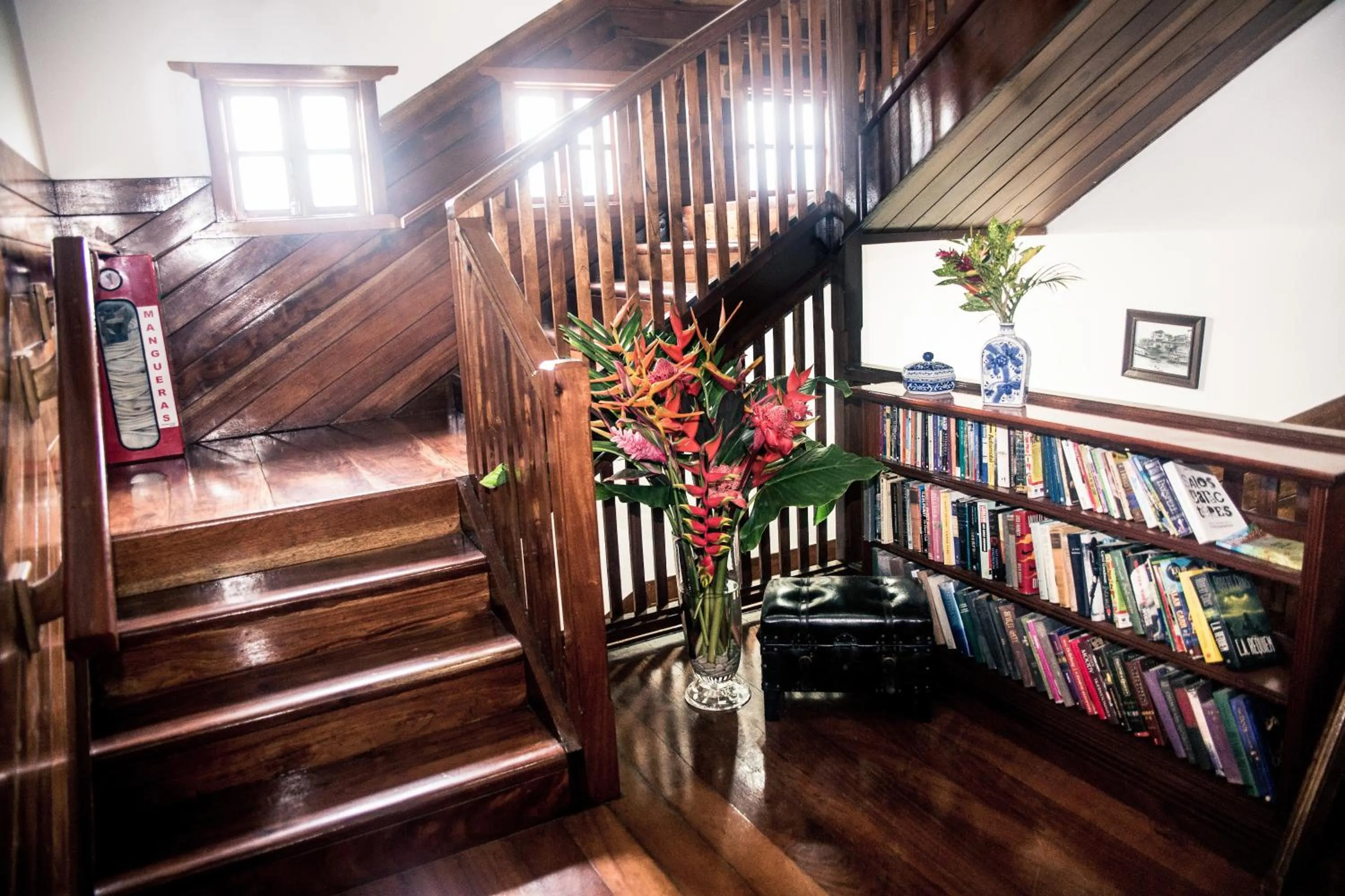 Library in Hotel Bocas del Toro