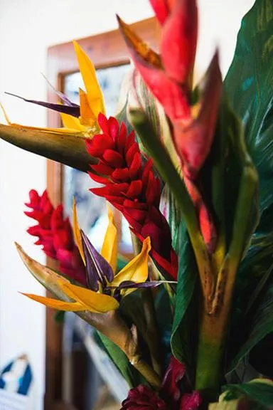 Decorative detail in Hotel Bocas del Toro