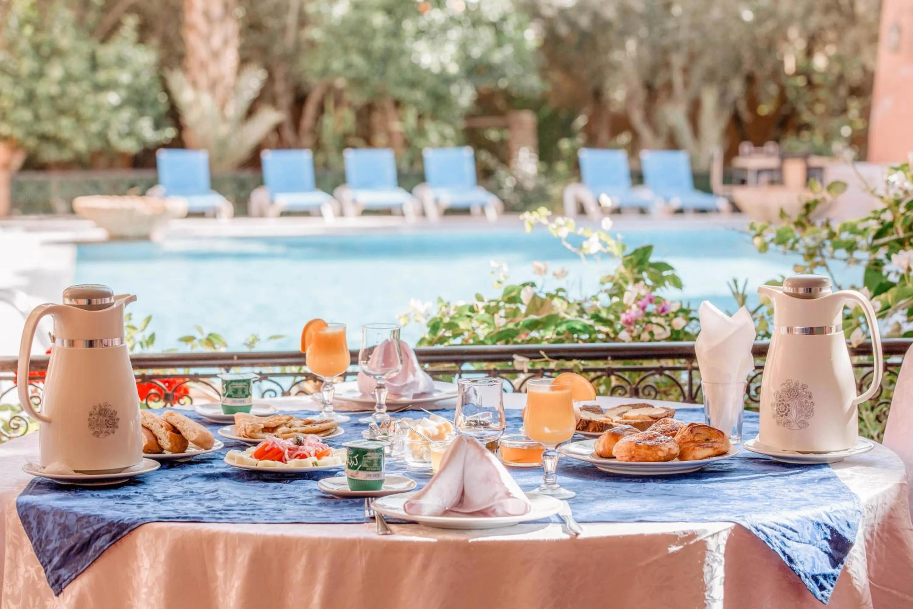 Food and drinks in Hotel Kasbah Lamrani