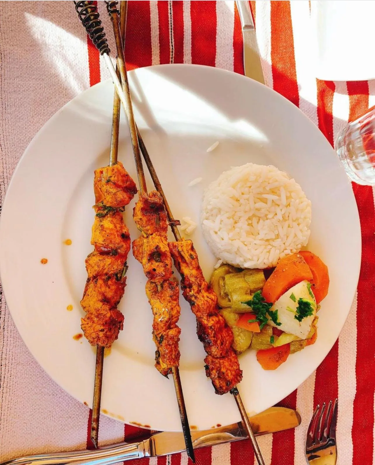 Food and drinks in Hotel Kasbah Lamrani