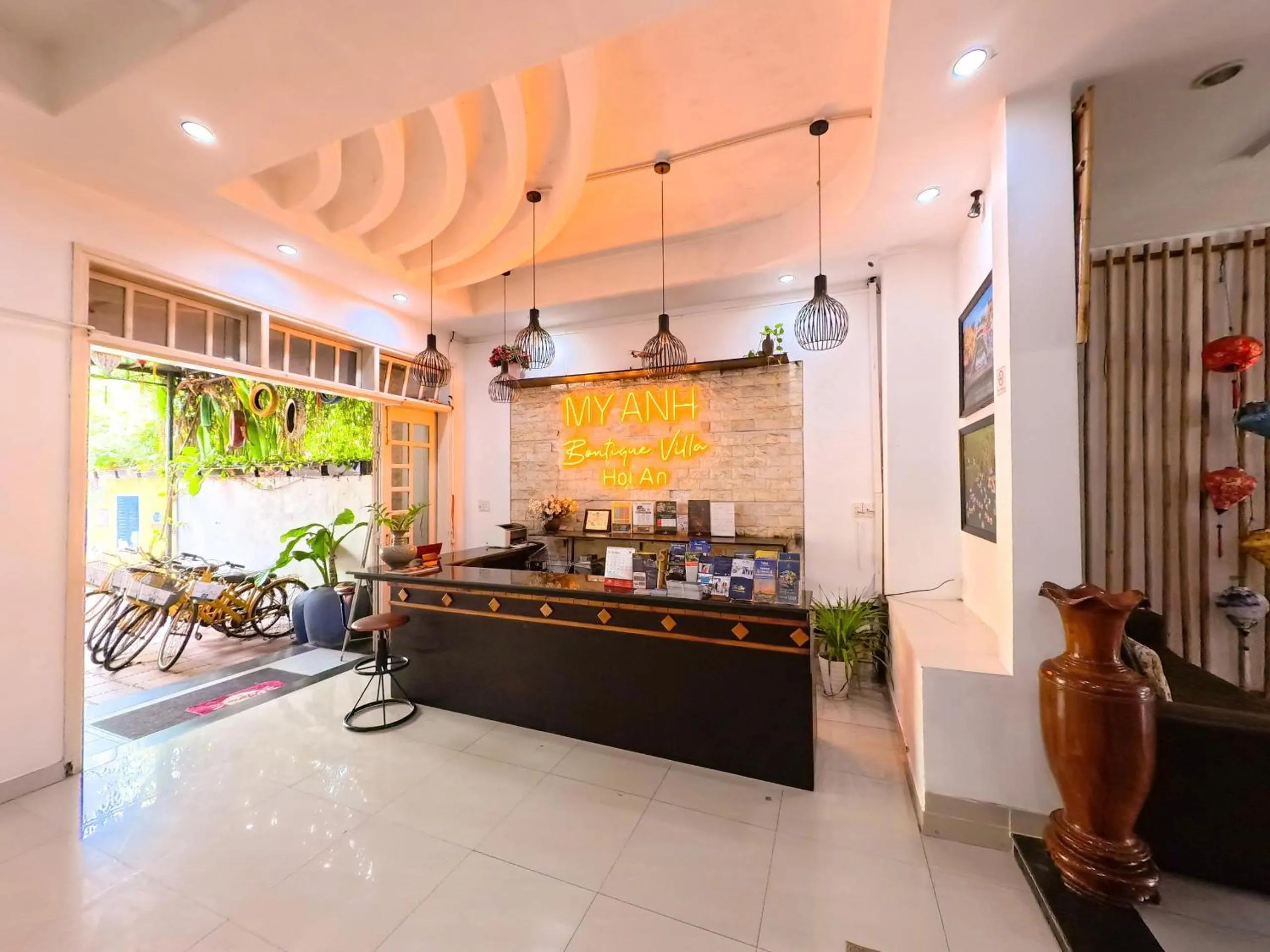 Lobby or reception in My Anh Boutique Villa Hoi An