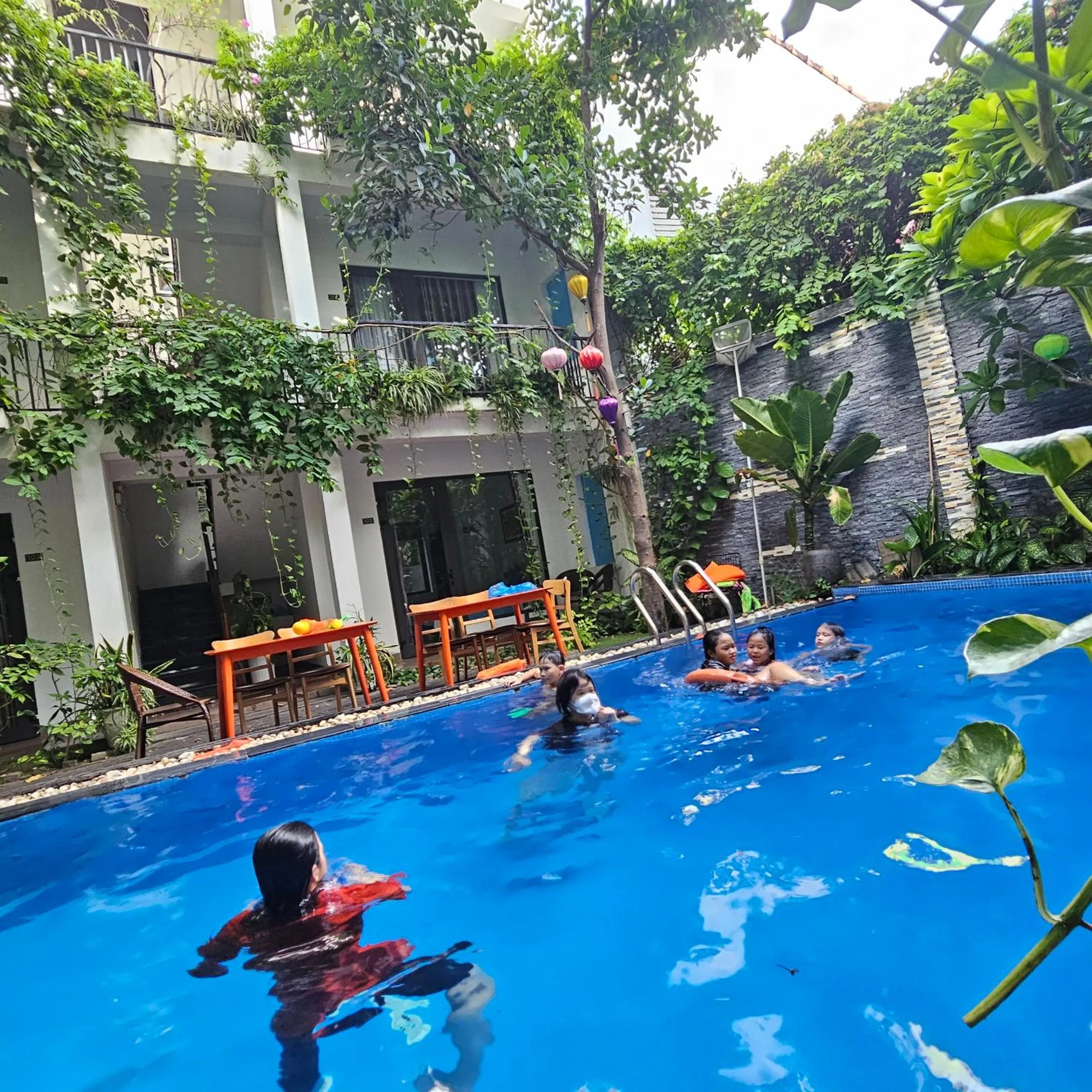 Swimming pool in My Anh Boutique Villa Hoi An