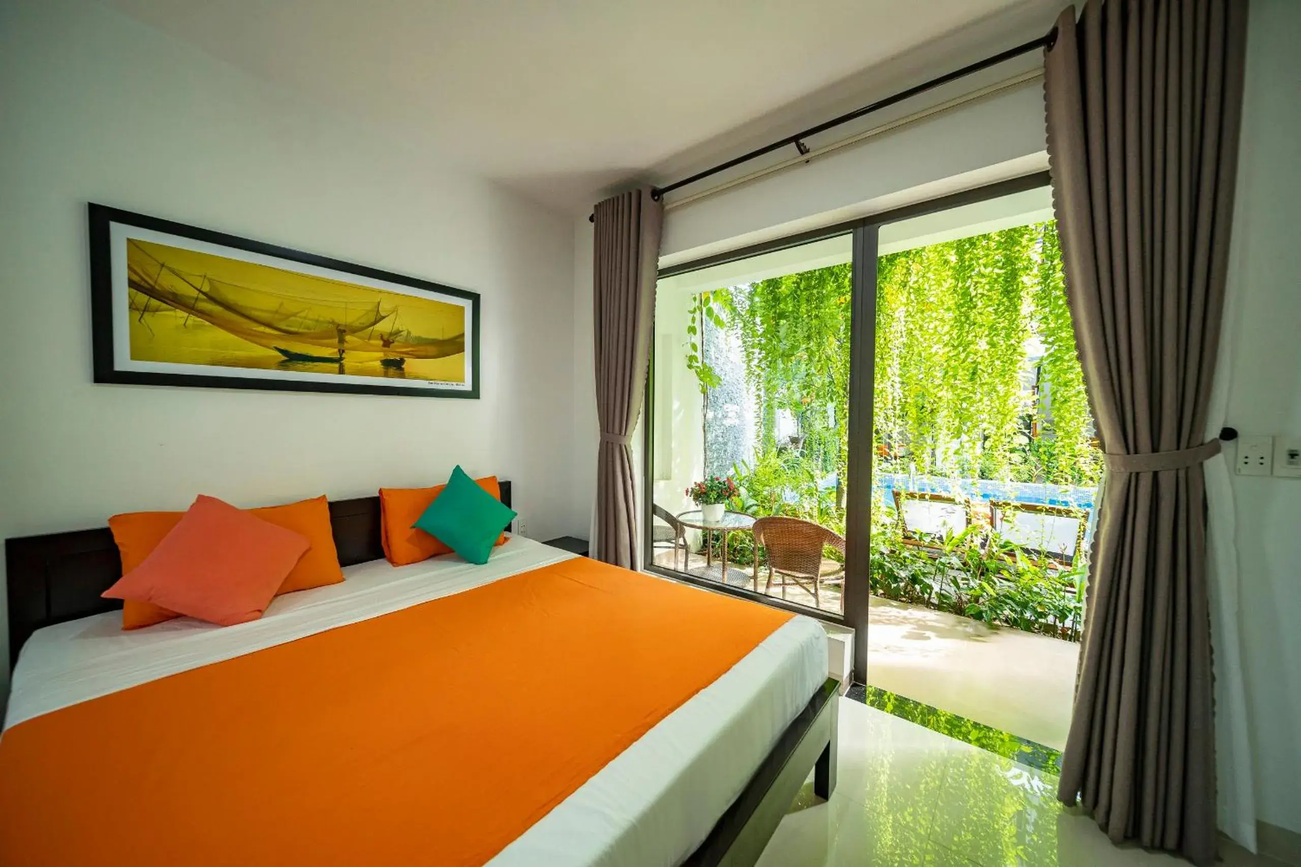 Deluxe Double Room with Pool View in My Anh Boutique Villa Hoi An Deluxe Double Room with Pool View in My Anh Boutique Villa Hoi An