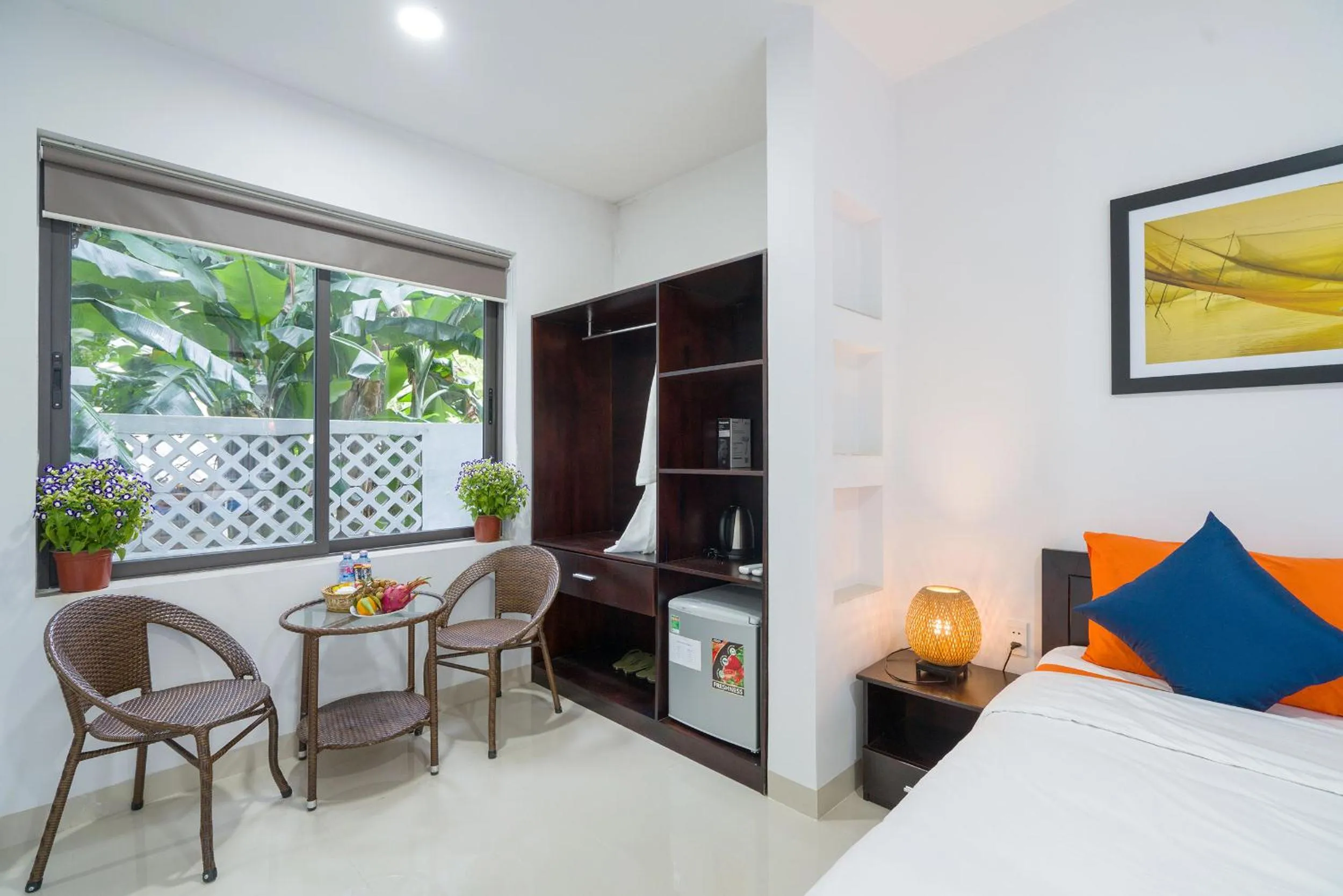 Photo of the whole room, Bed in My Anh Boutique Villa Hoi An