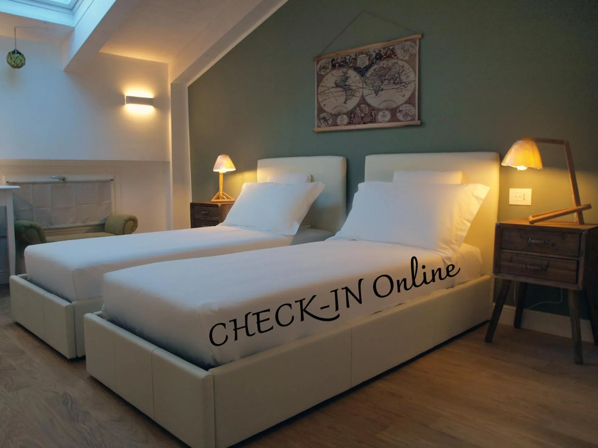 Bed in Acquaderni Rooms