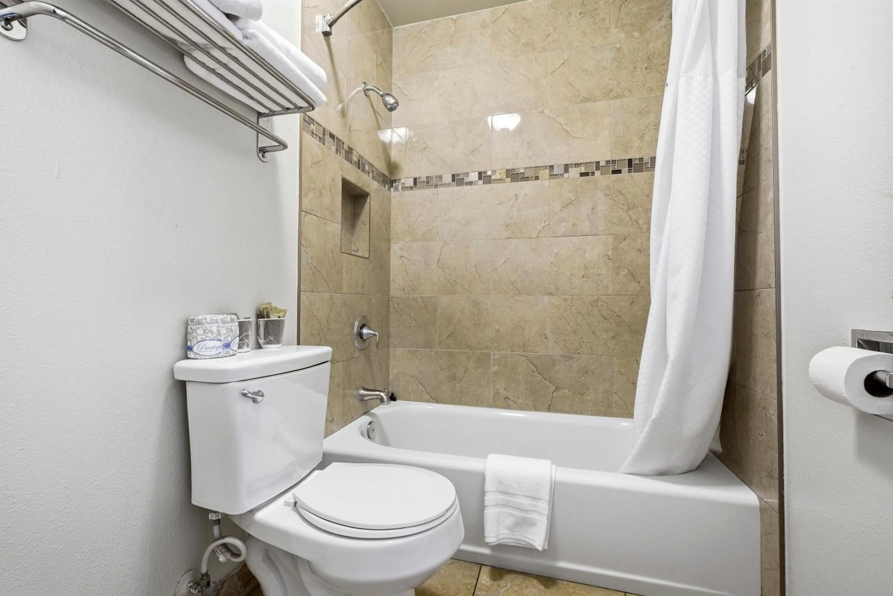 Shower in Sunset Motel