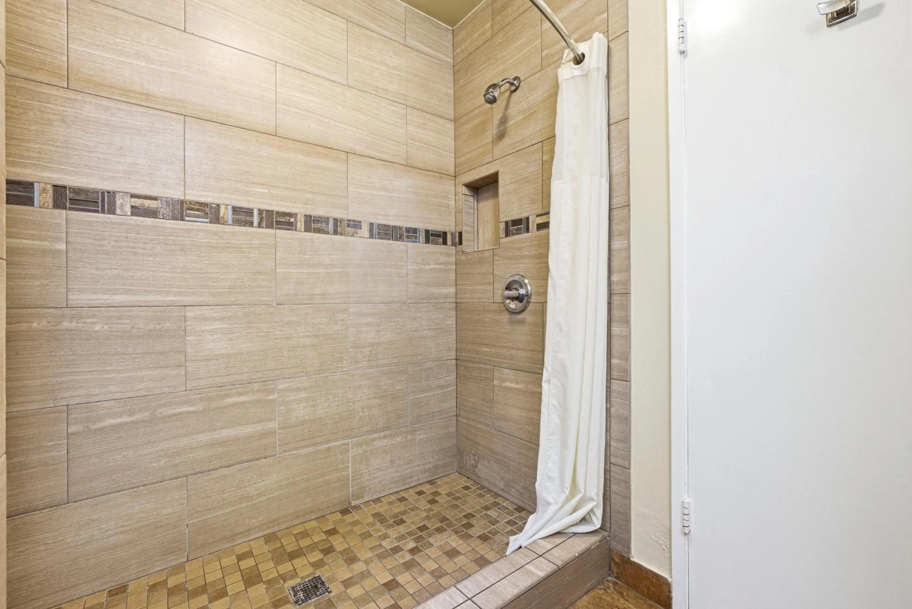 Shower in Sunset Motel