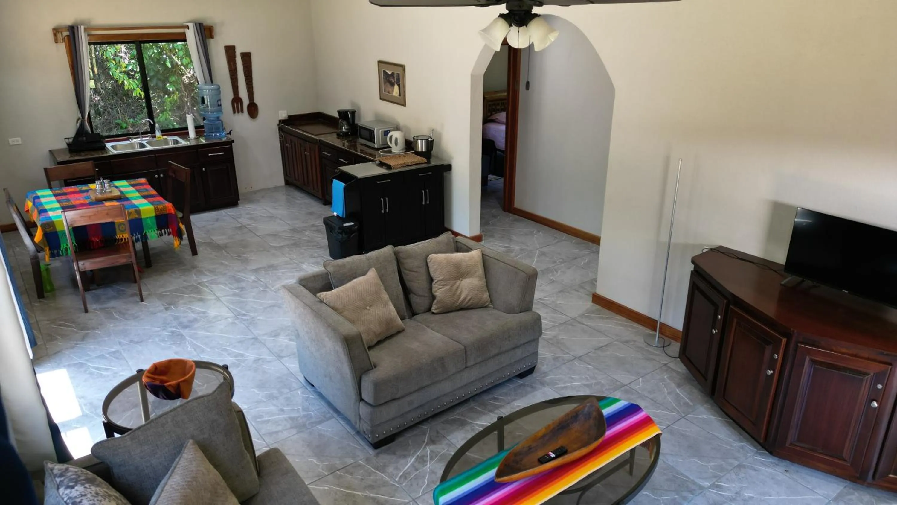 Living room in Calico Jack's Resort