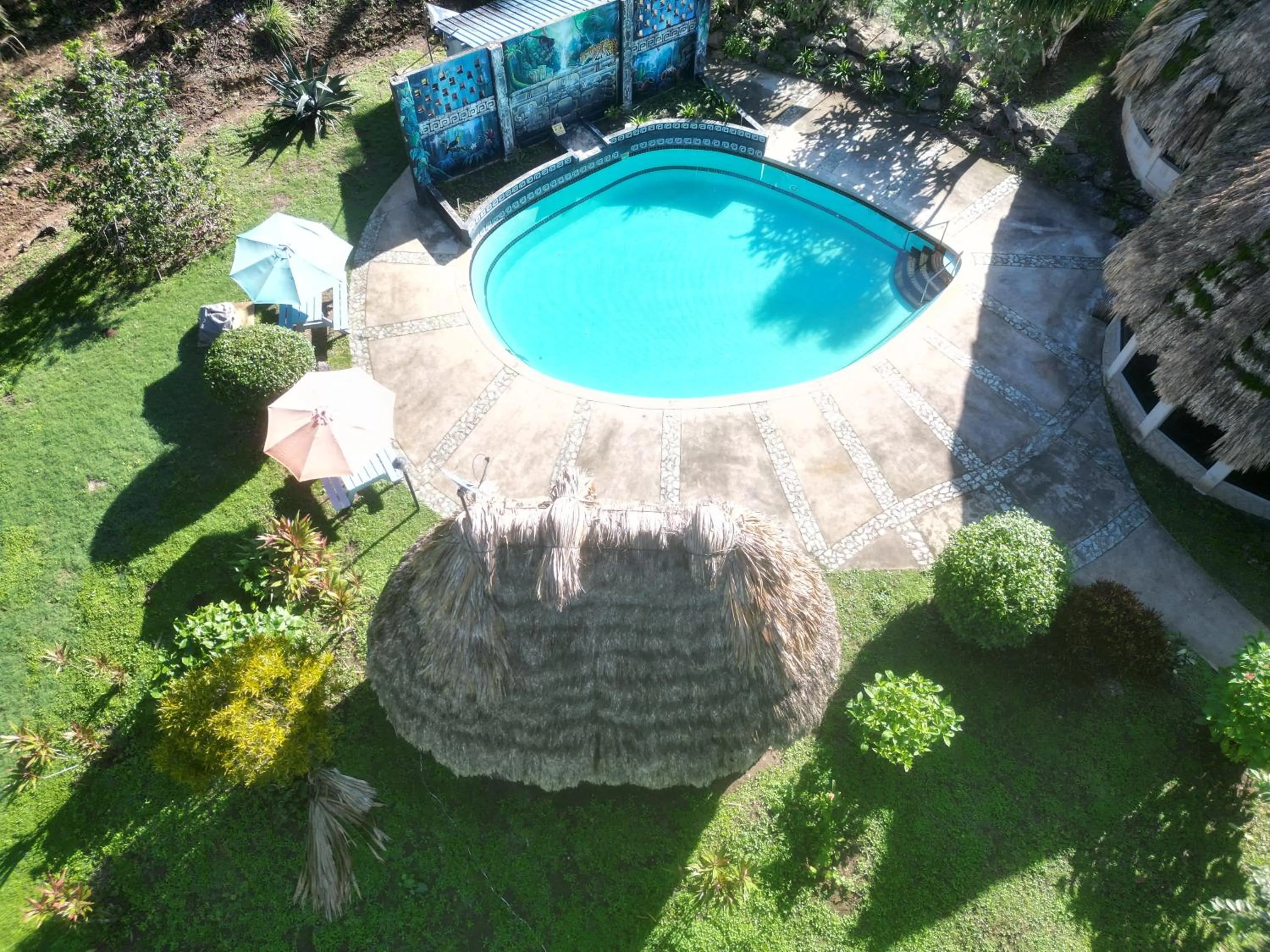 Pool view in Calico Jack's Resort