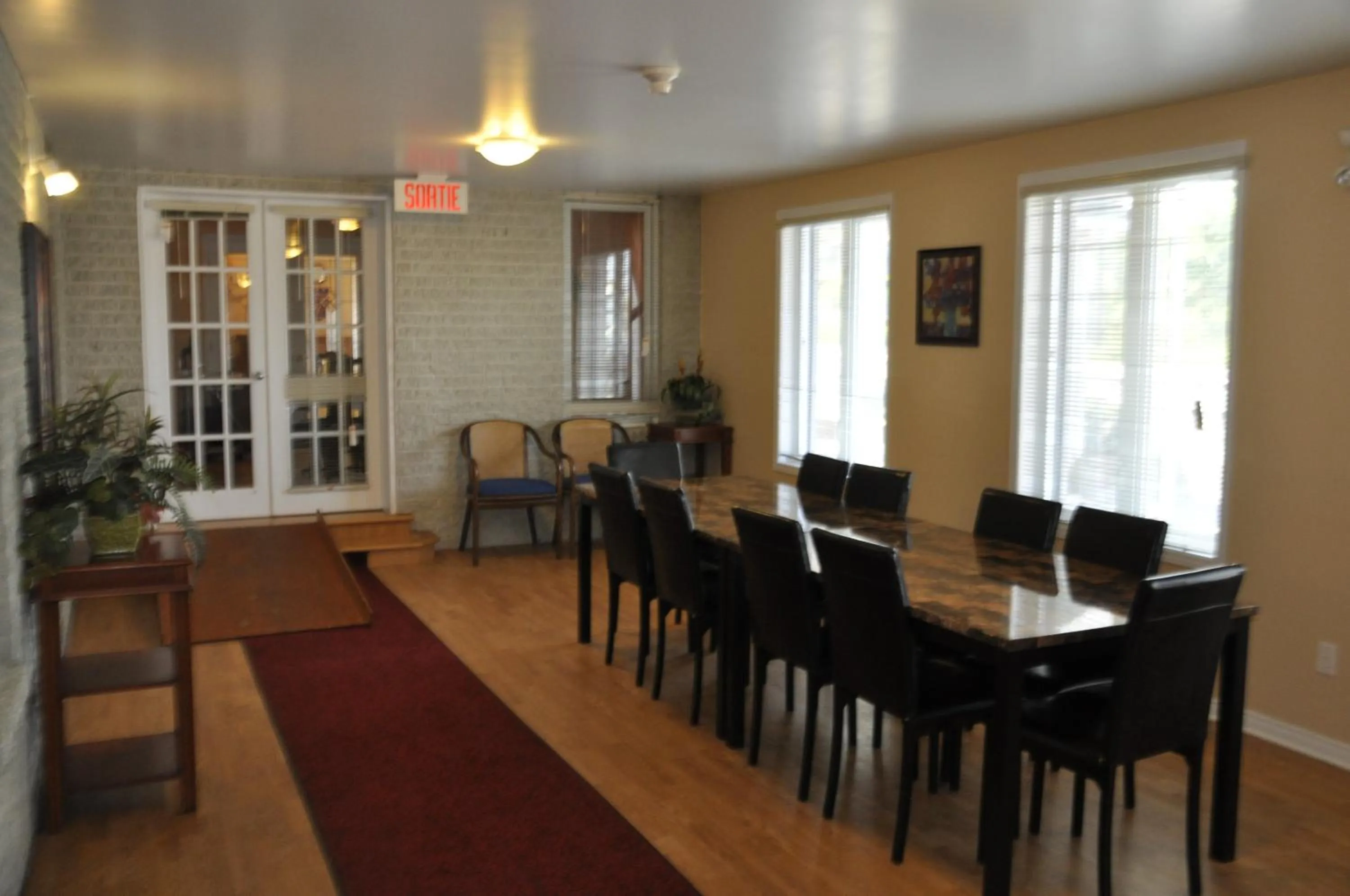 Business facilities in Motel les Pignons Verts