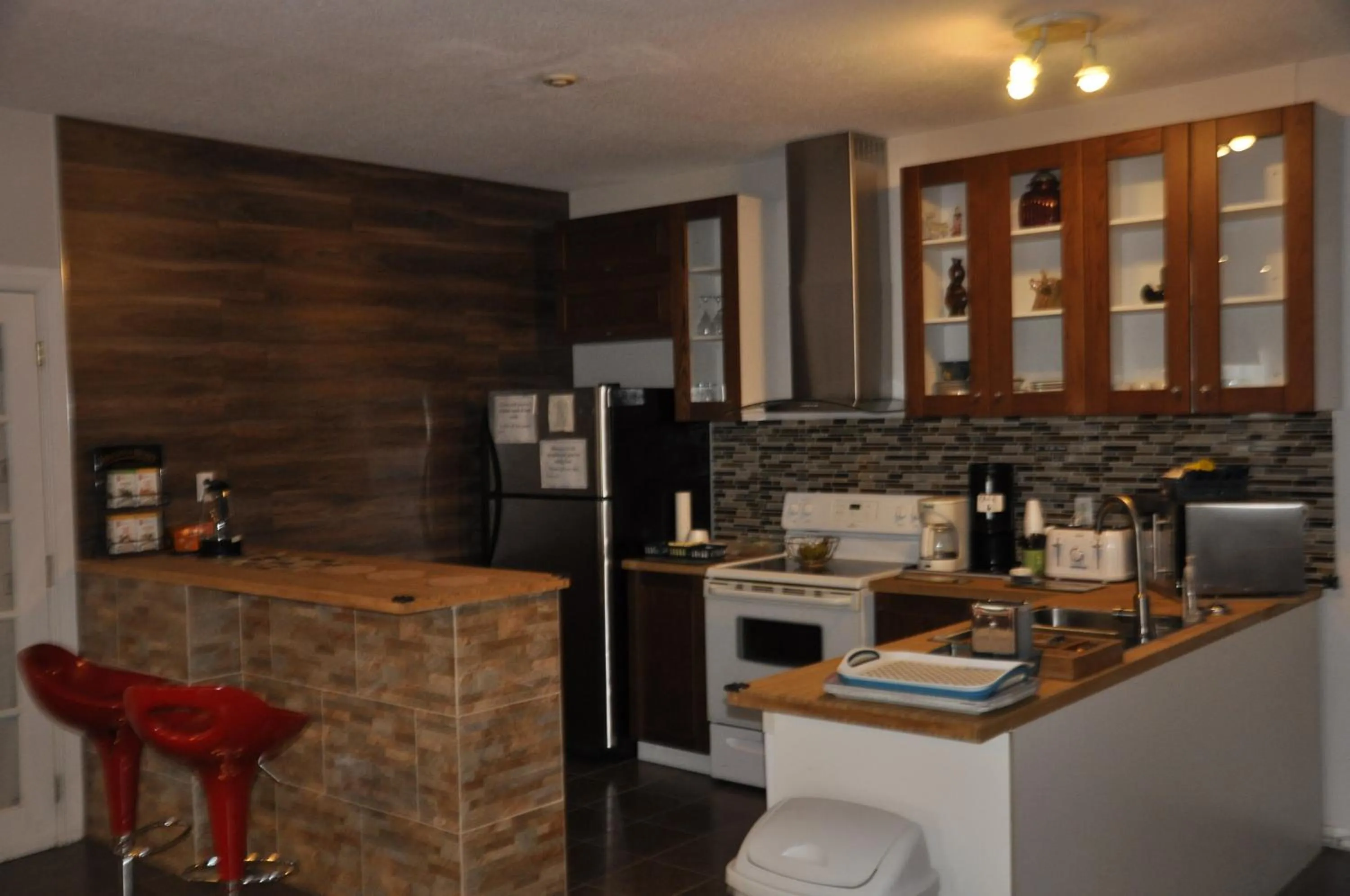 stove in Motel les Pignons Verts