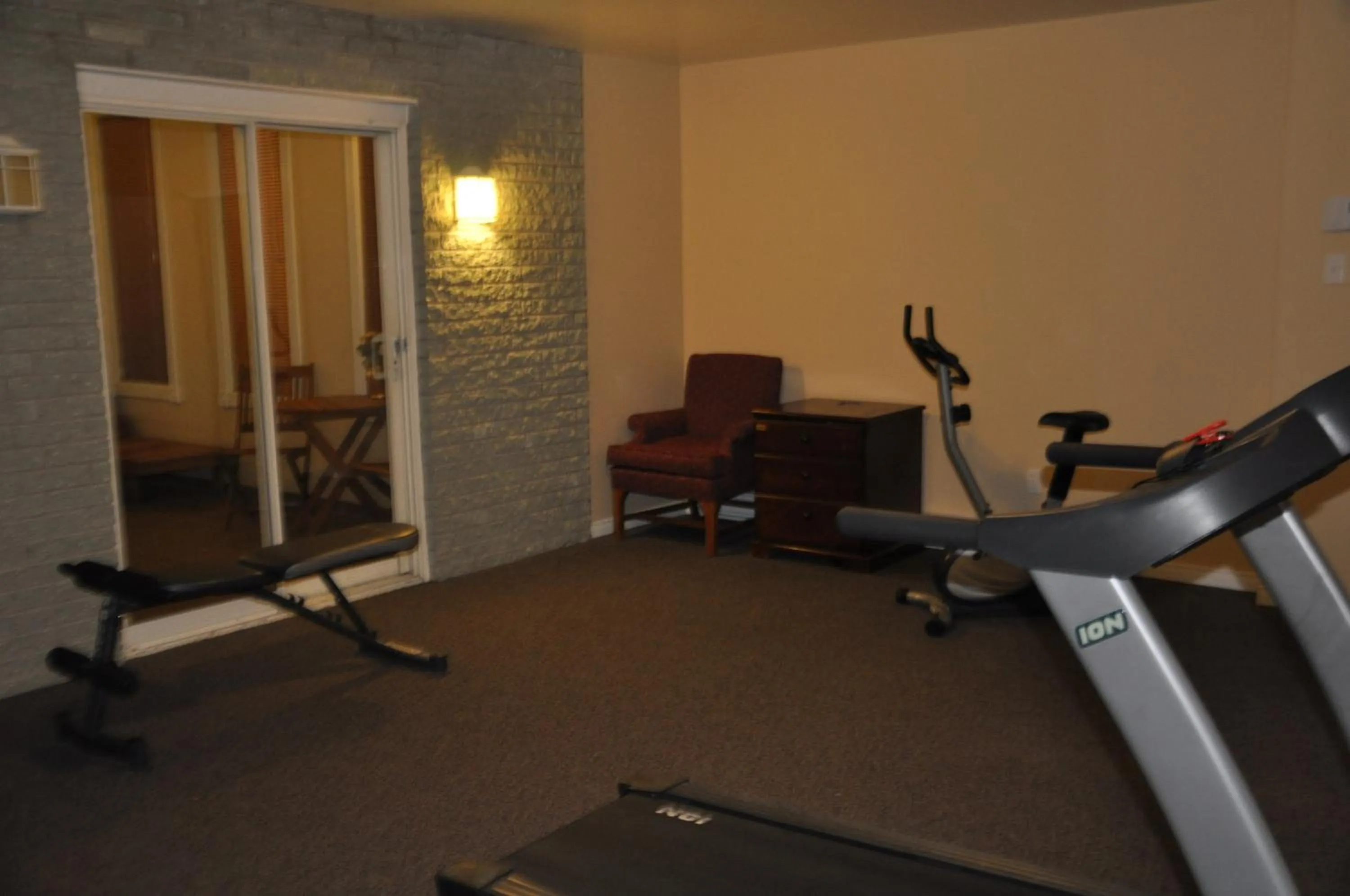 Fitness centre/facilities in Motel les Pignons Verts