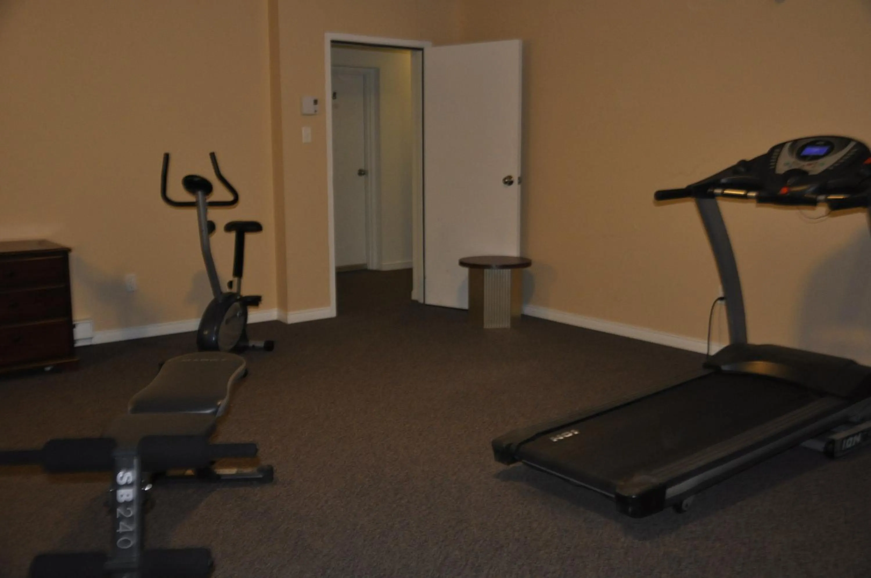 Fitness centre/facilities in Motel les Pignons Verts