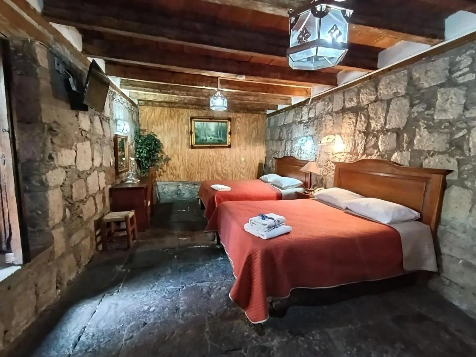 Bed in Hotel Casa del Anticuario