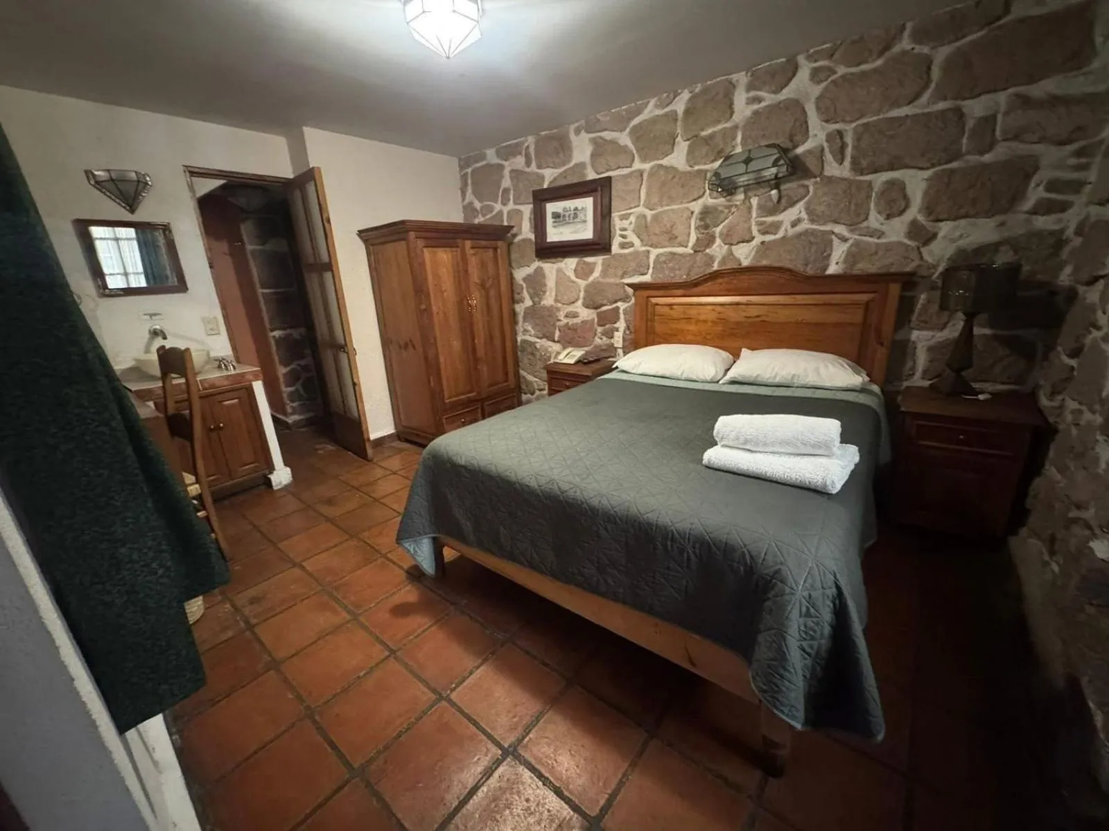 Bed in Hotel Casa del Anticuario