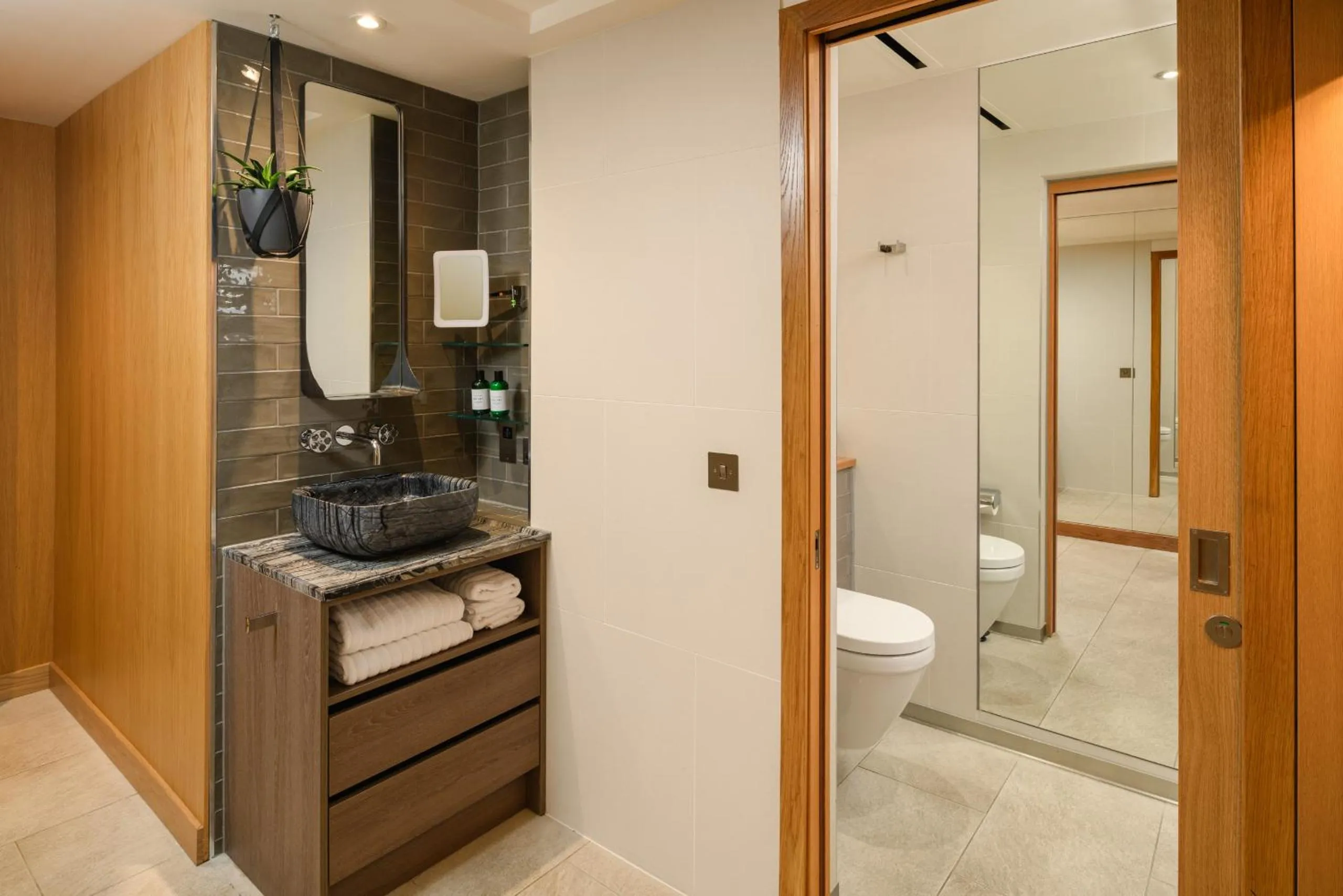 Bathroom in Market Street hotel