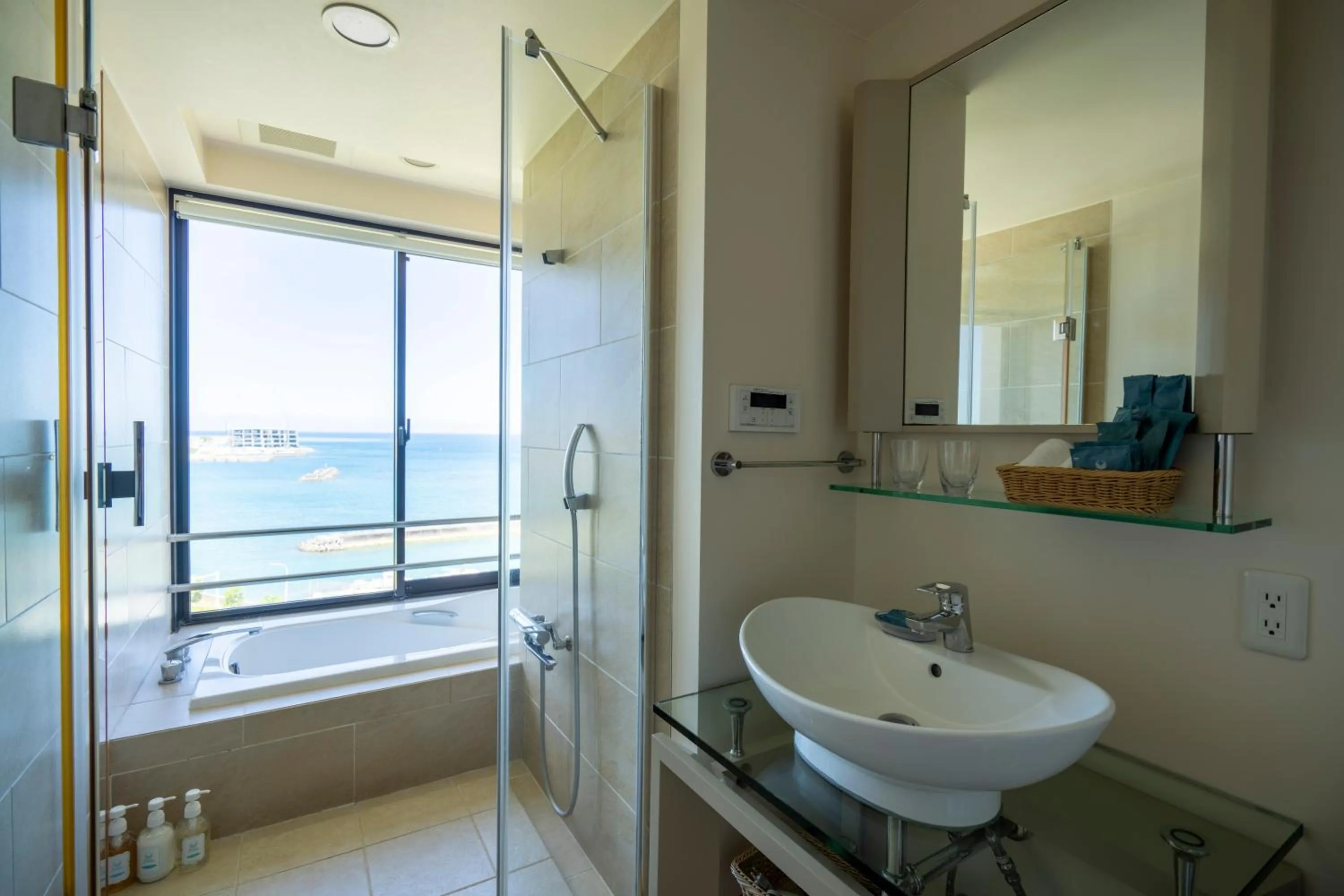 Shower in Moon Ocean Ginowan Hotel & Residence