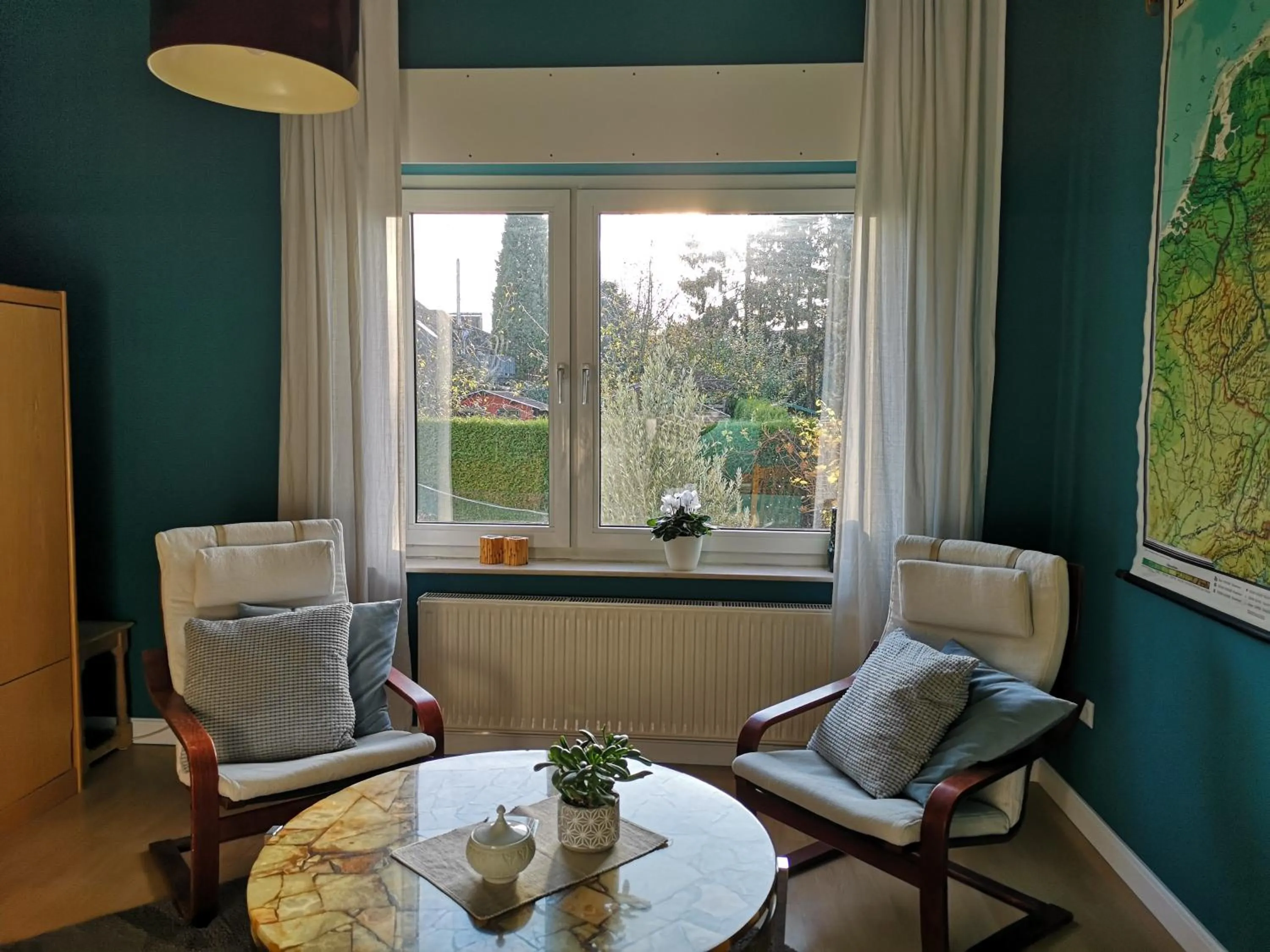 Garden view in CASA NOSTRA