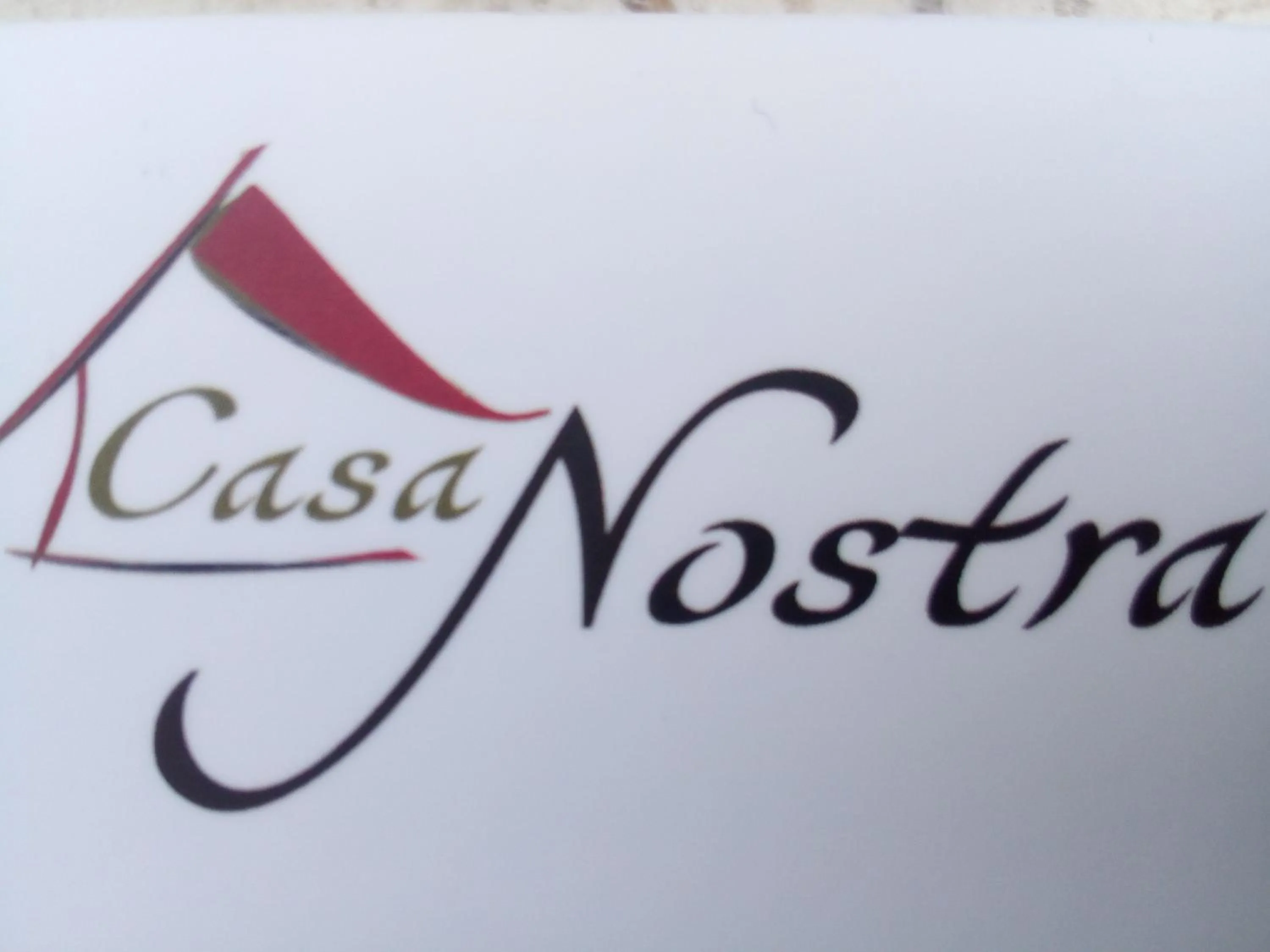 Logo/Certificate/Sign in CASA NOSTRA