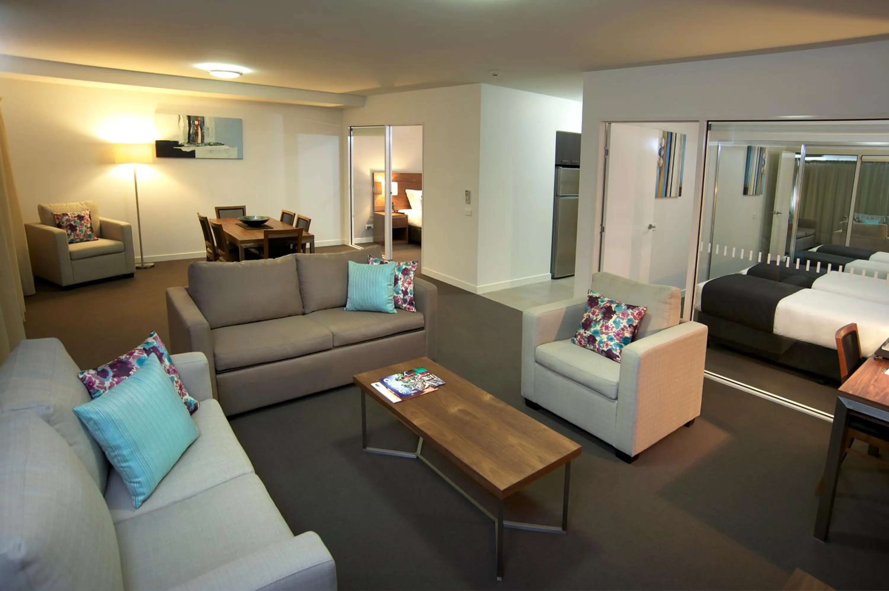 Living room in Quest Dubbo