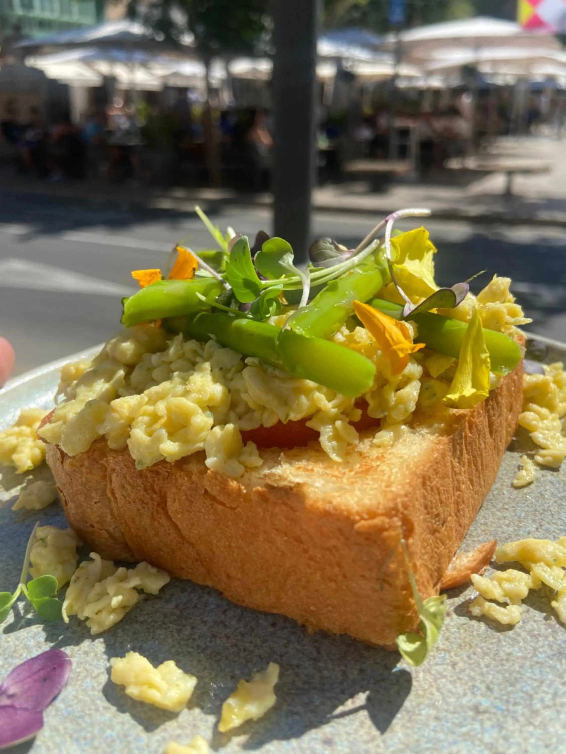 Breakfast in Soller Plaza