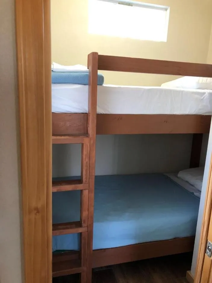 Bed in Yosemite RV Resort