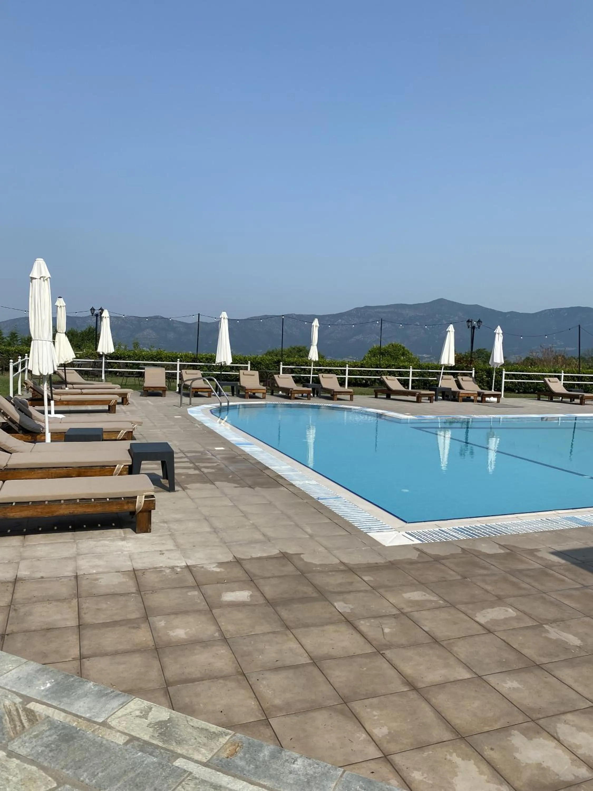 Swimming pool in Agnanti Hotel