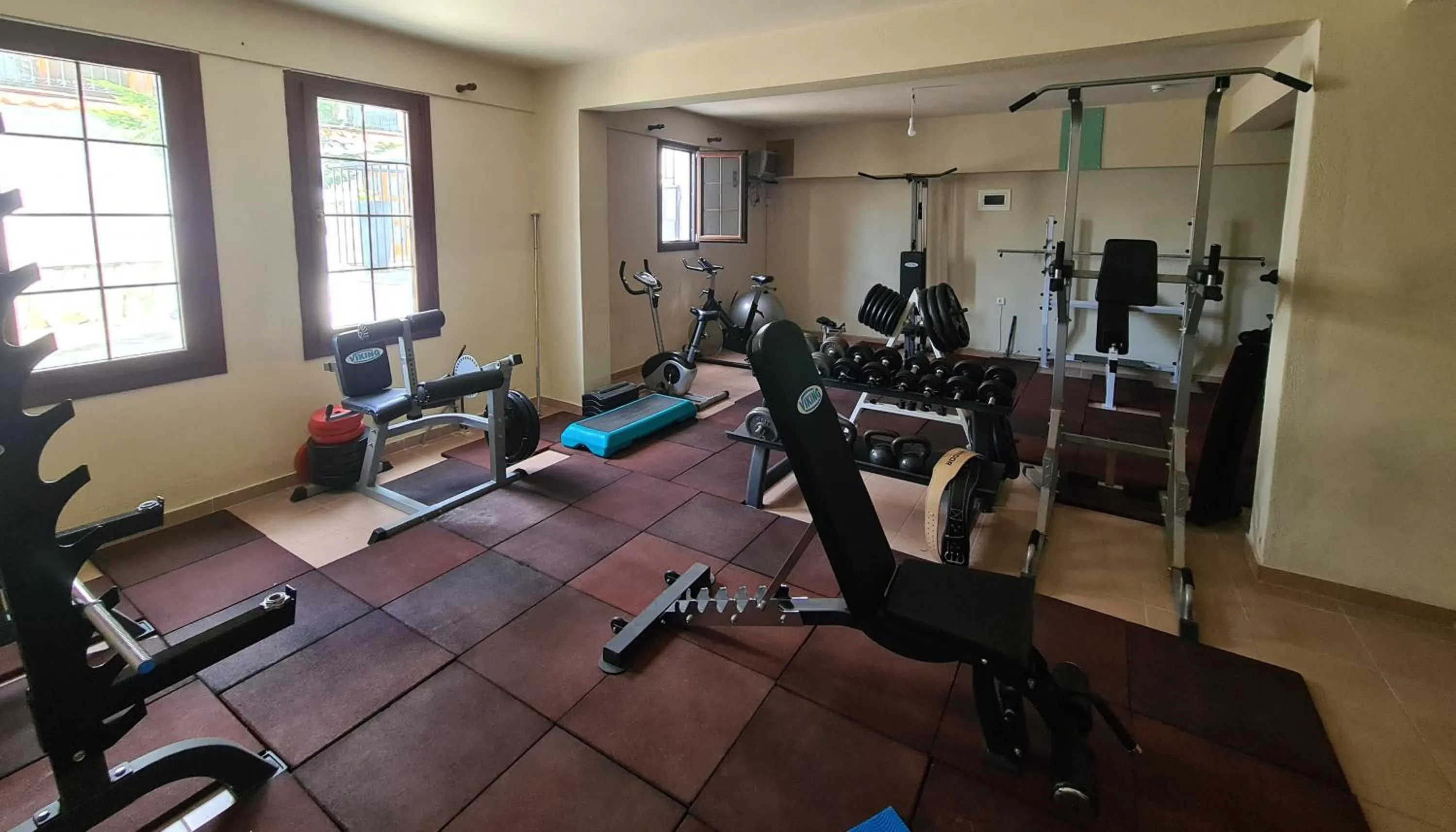 Fitness centre/facilities in Agnanti Hotel