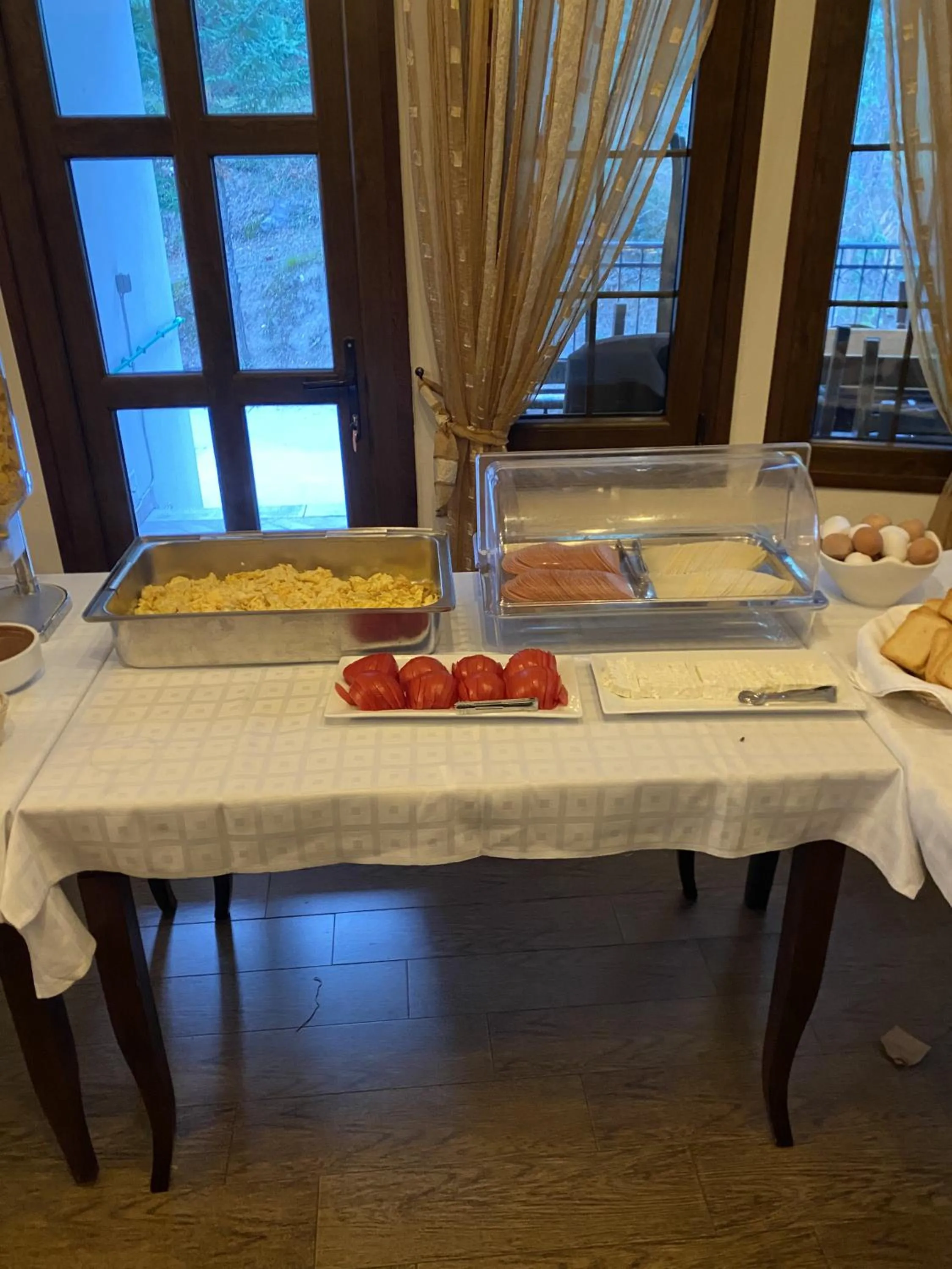 Food in Agnanti Hotel