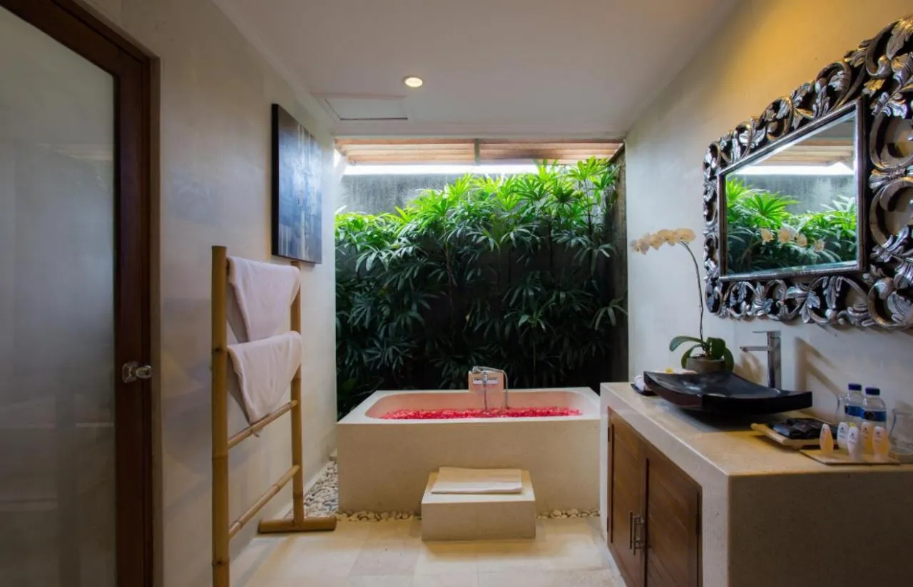 Bathroom in Sandi Agung Villa