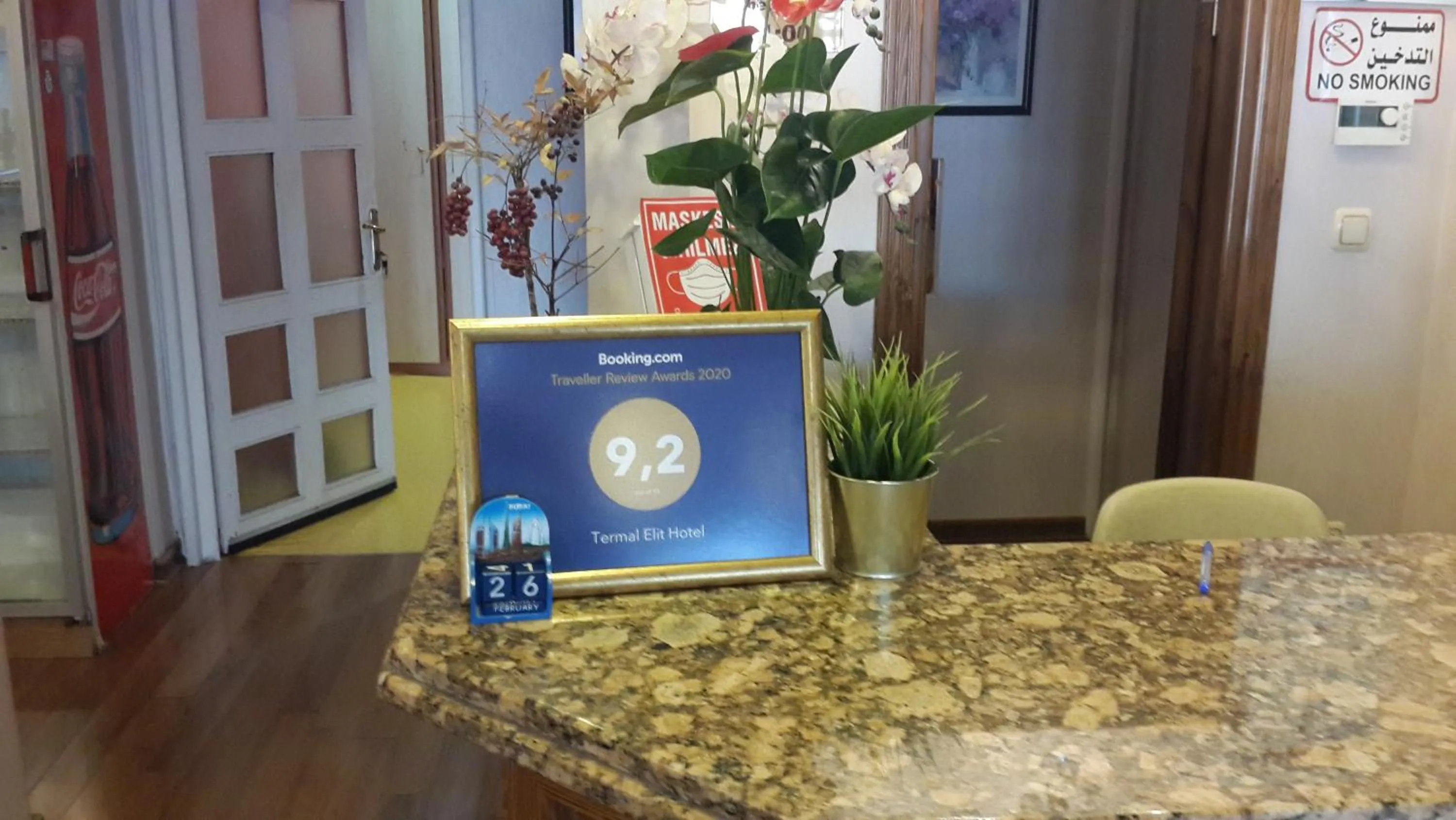 Lobby or reception in Termal Elit Hotel