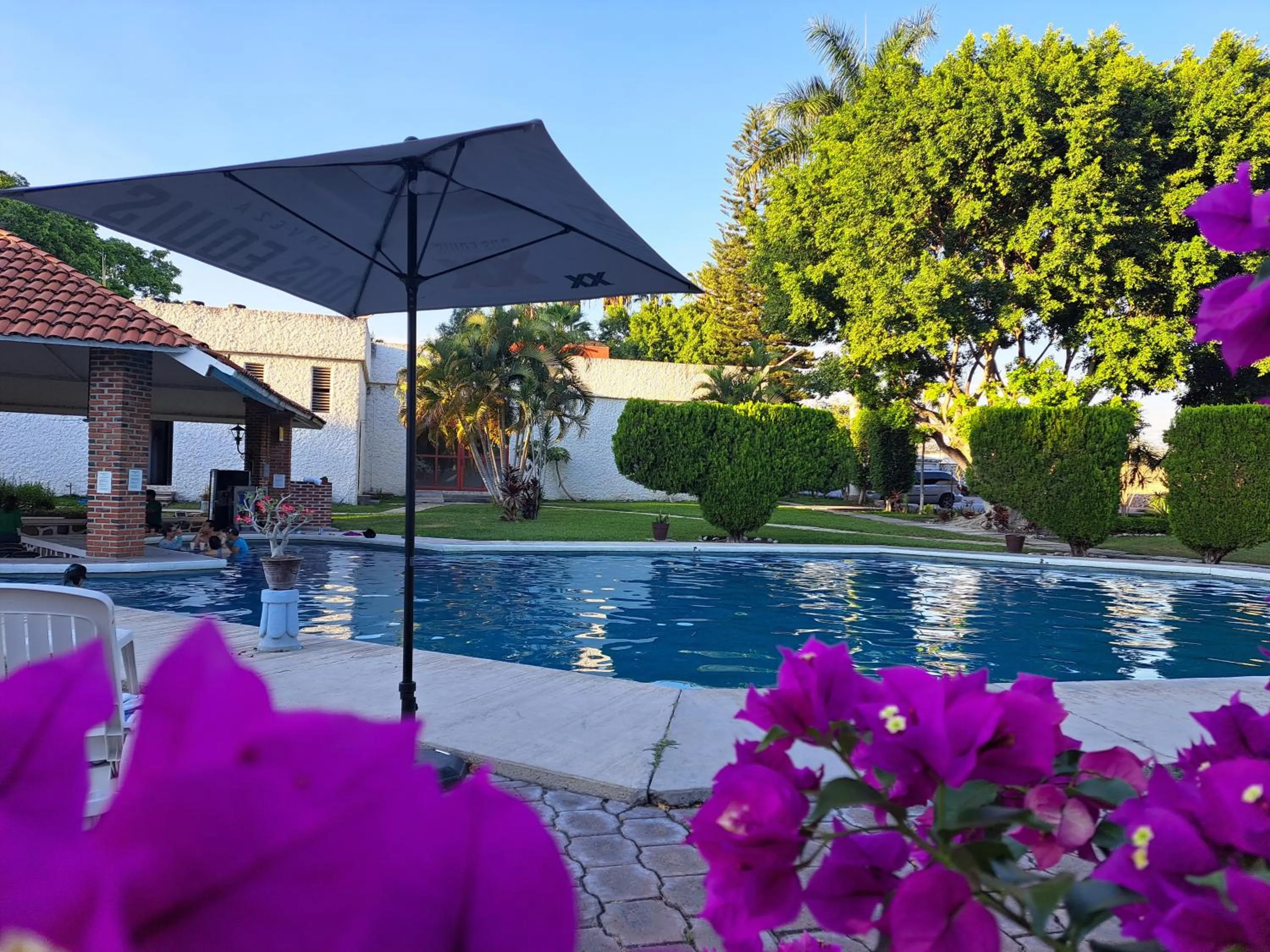 Swimming pool in Hotel Teques Palace