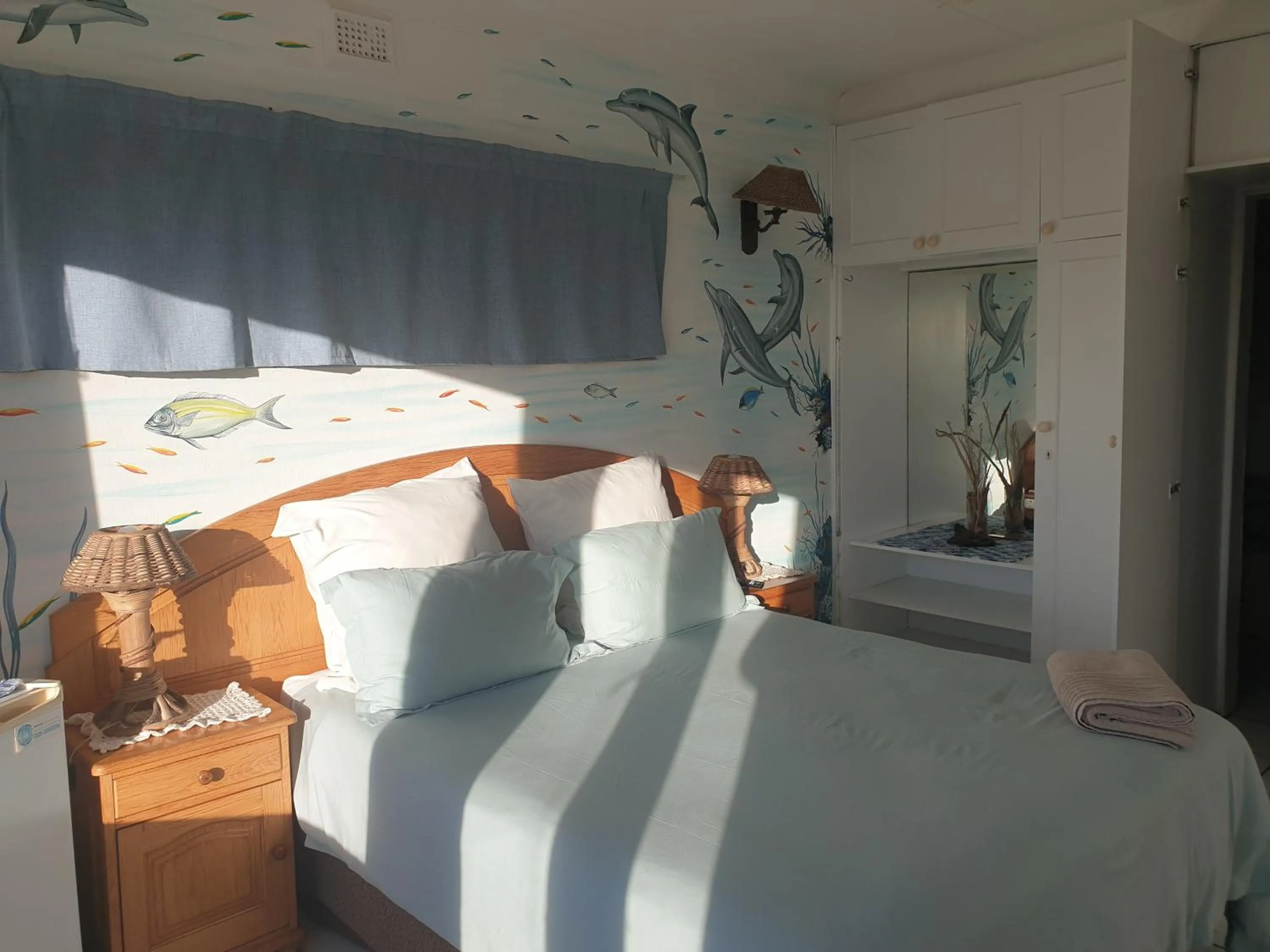 Bedroom, Bed in Deep Blue Guest House