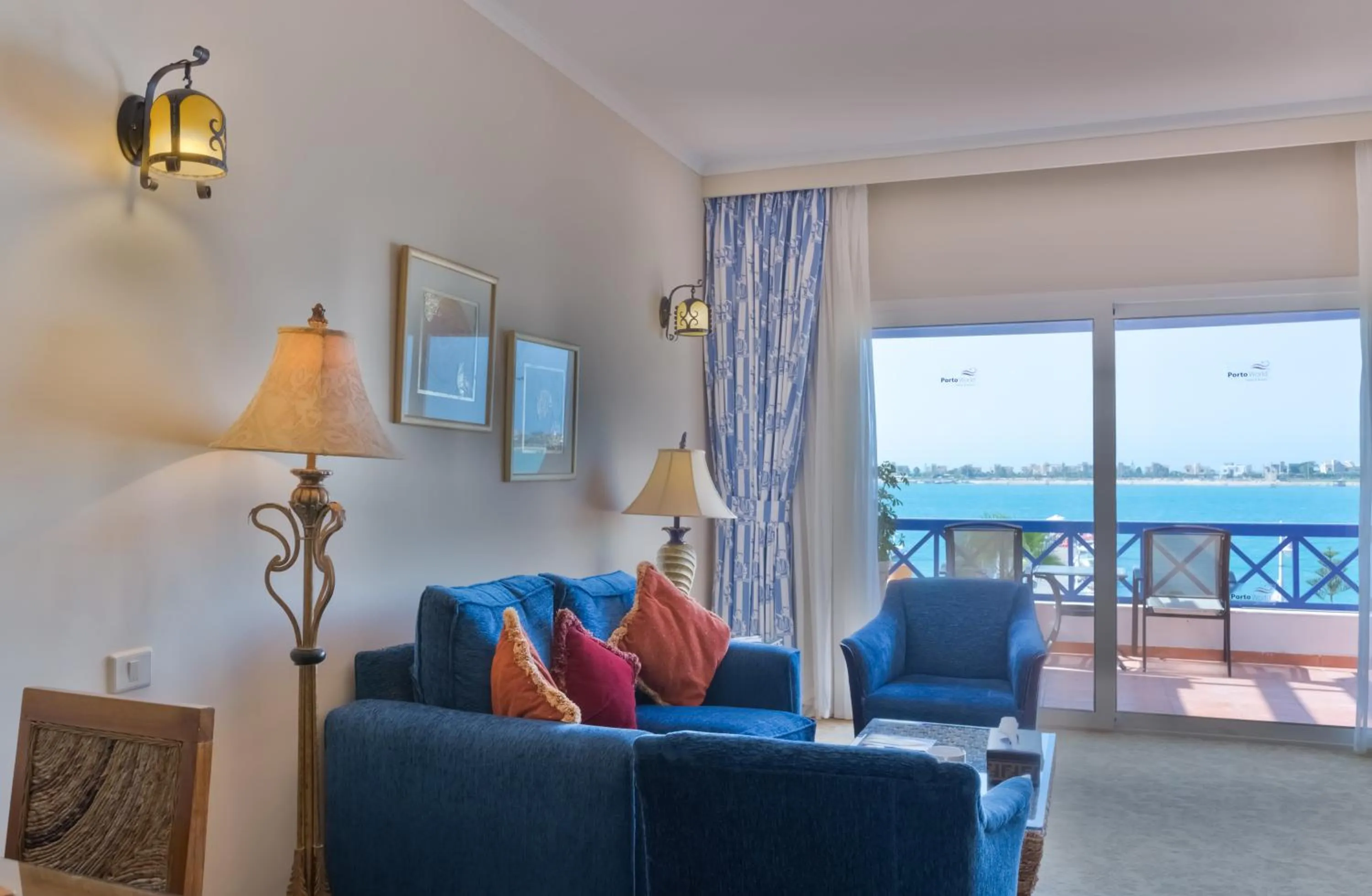 Living room in Porto Marina Apartments powered By Amer-Group