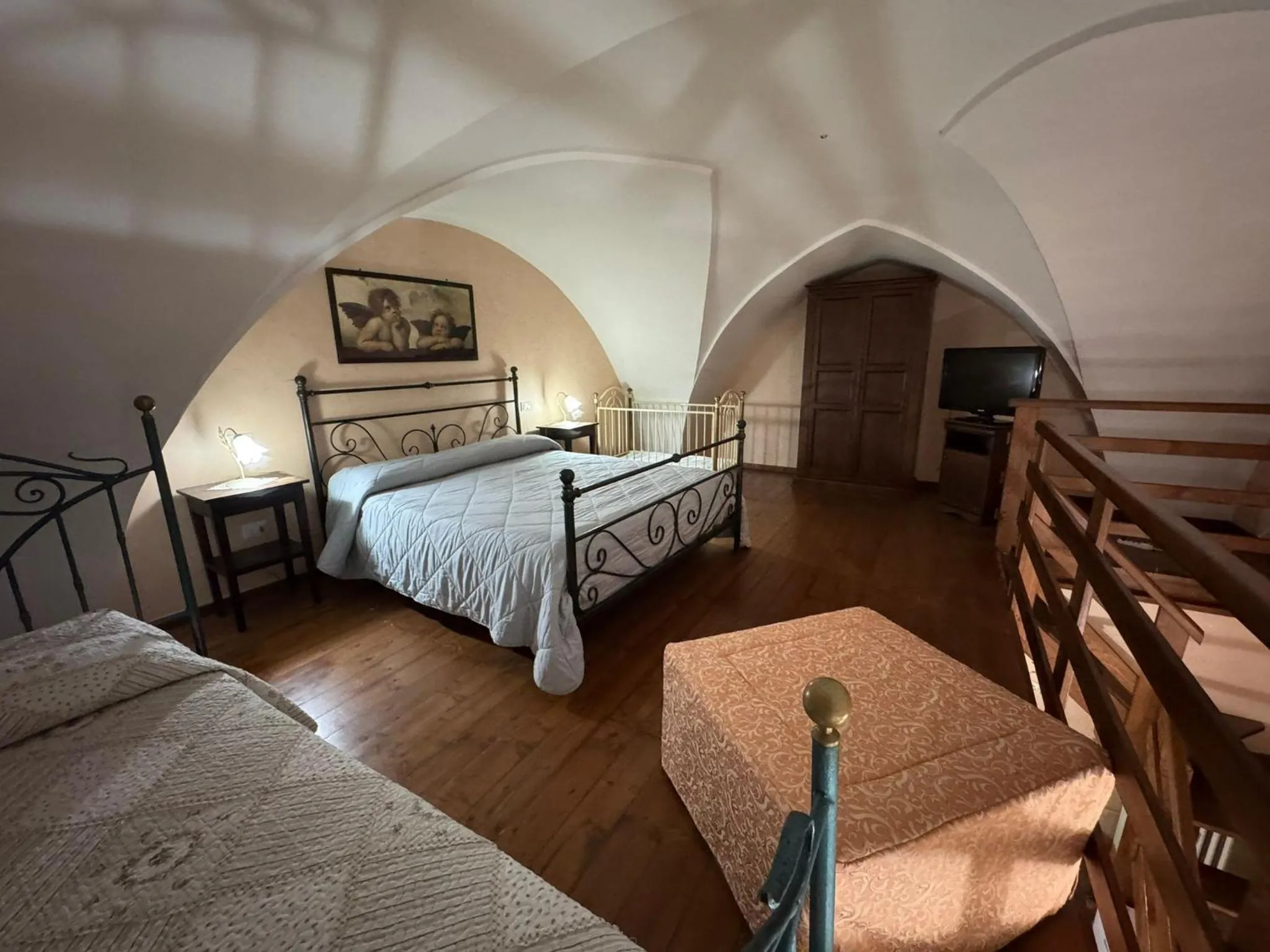 Bedroom, Bed in B&B La Corte