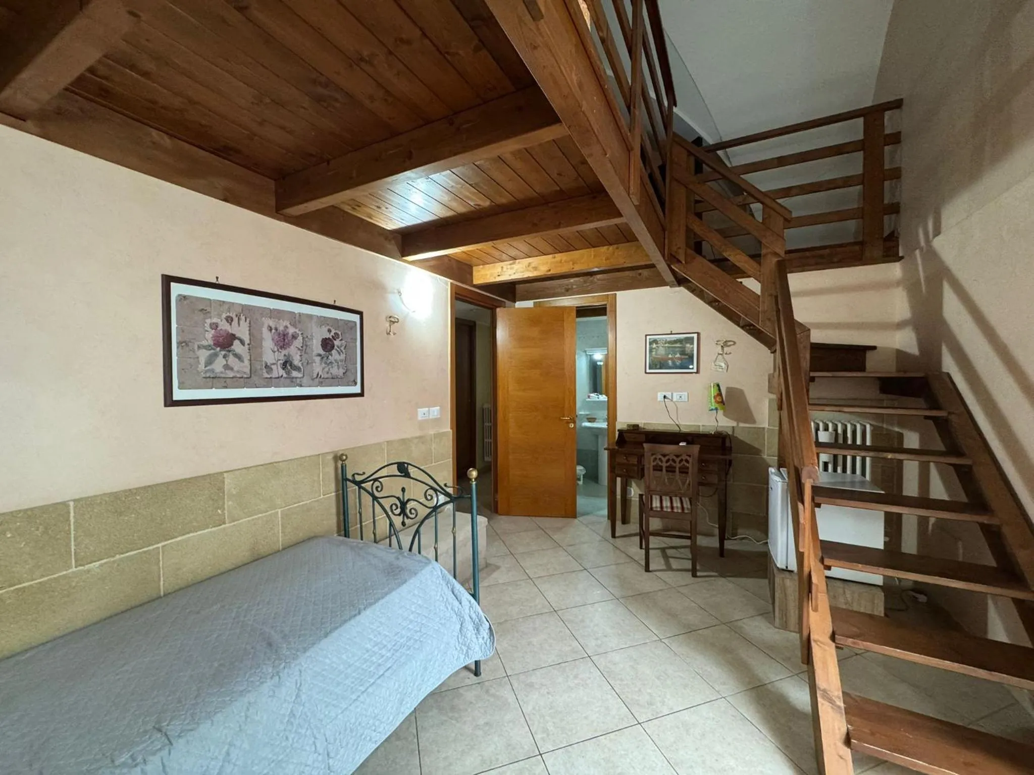 Bedroom, Bed in B&B La Corte