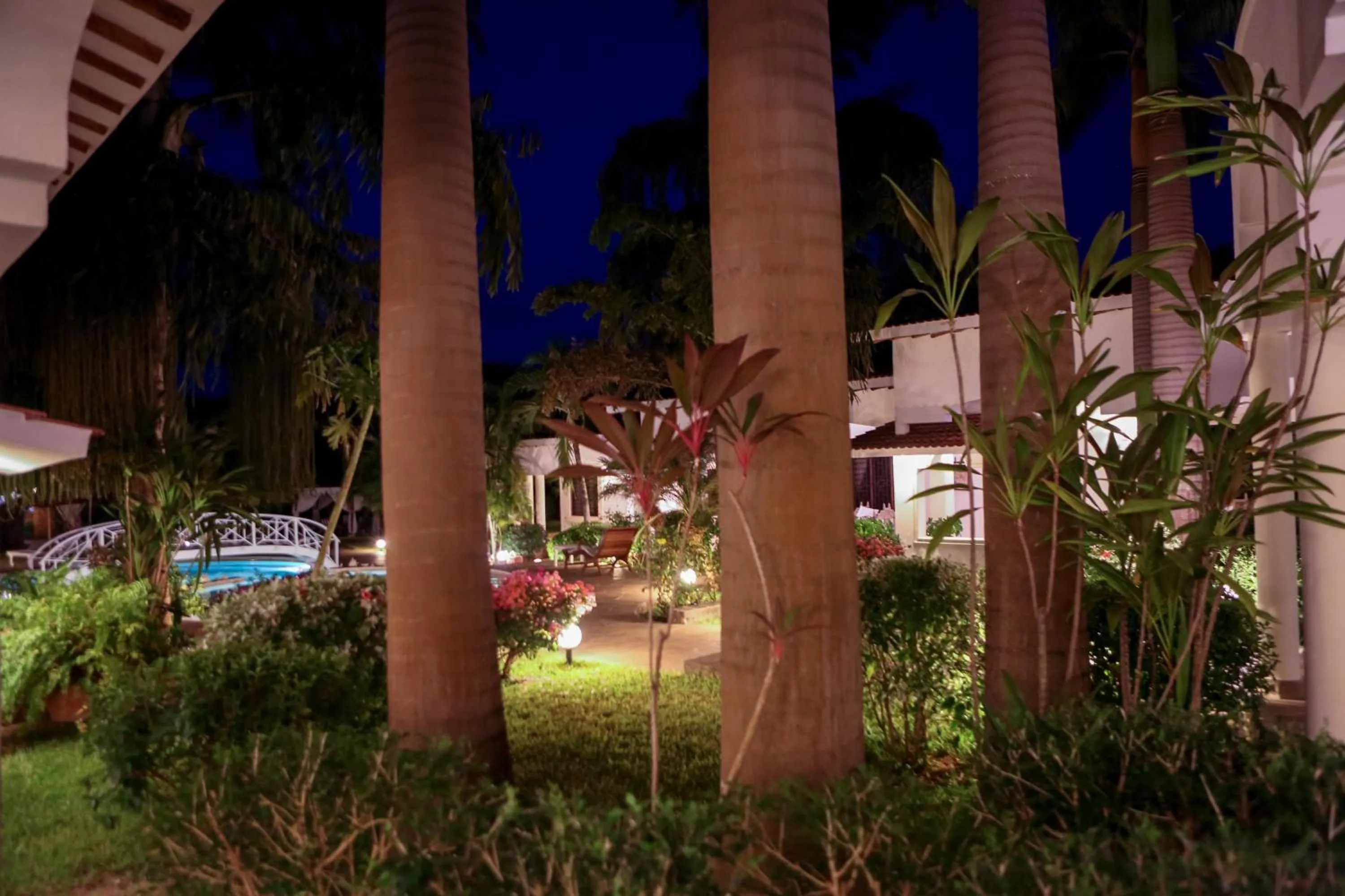 Patio in Hotel Villa Malindi