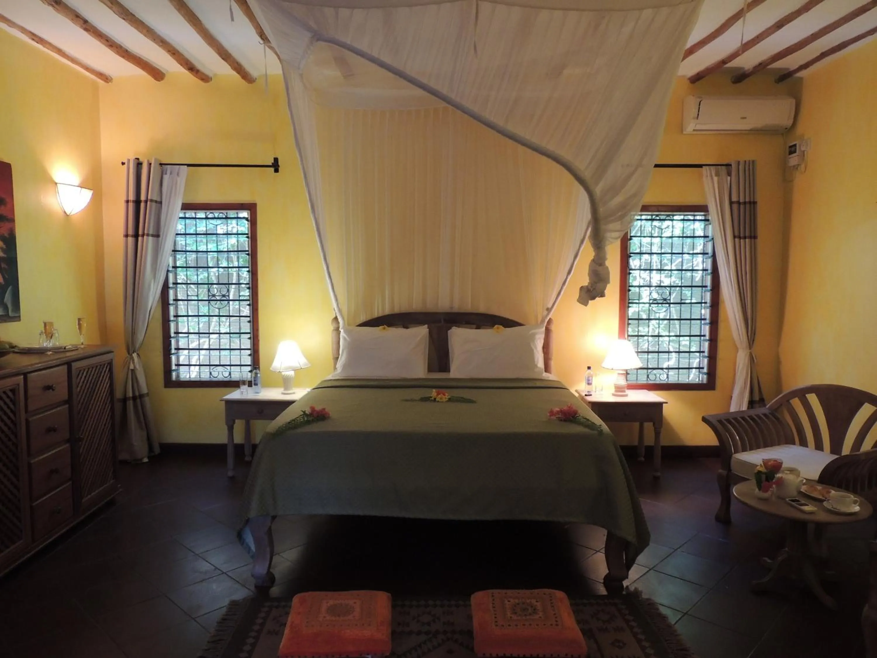 Bed in Hotel Villa Malindi