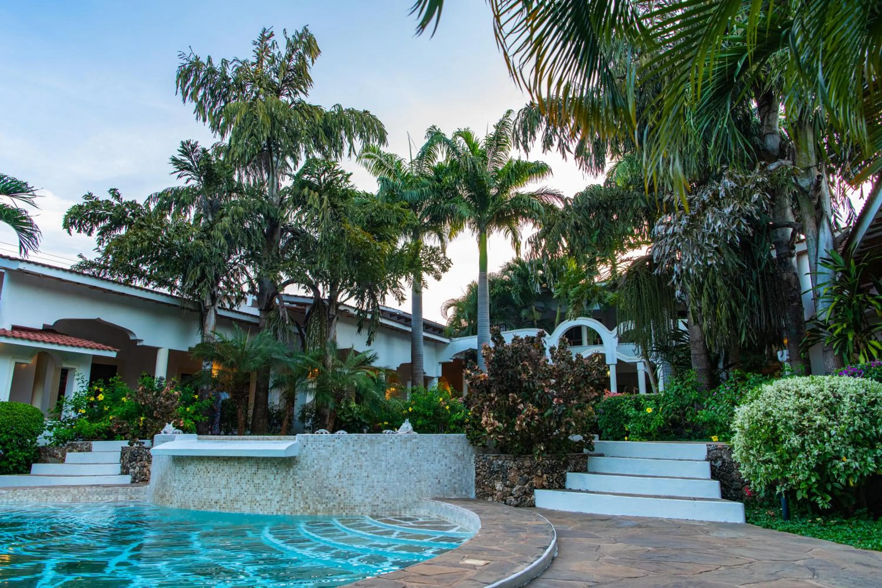 Patio in Hotel Villa Malindi