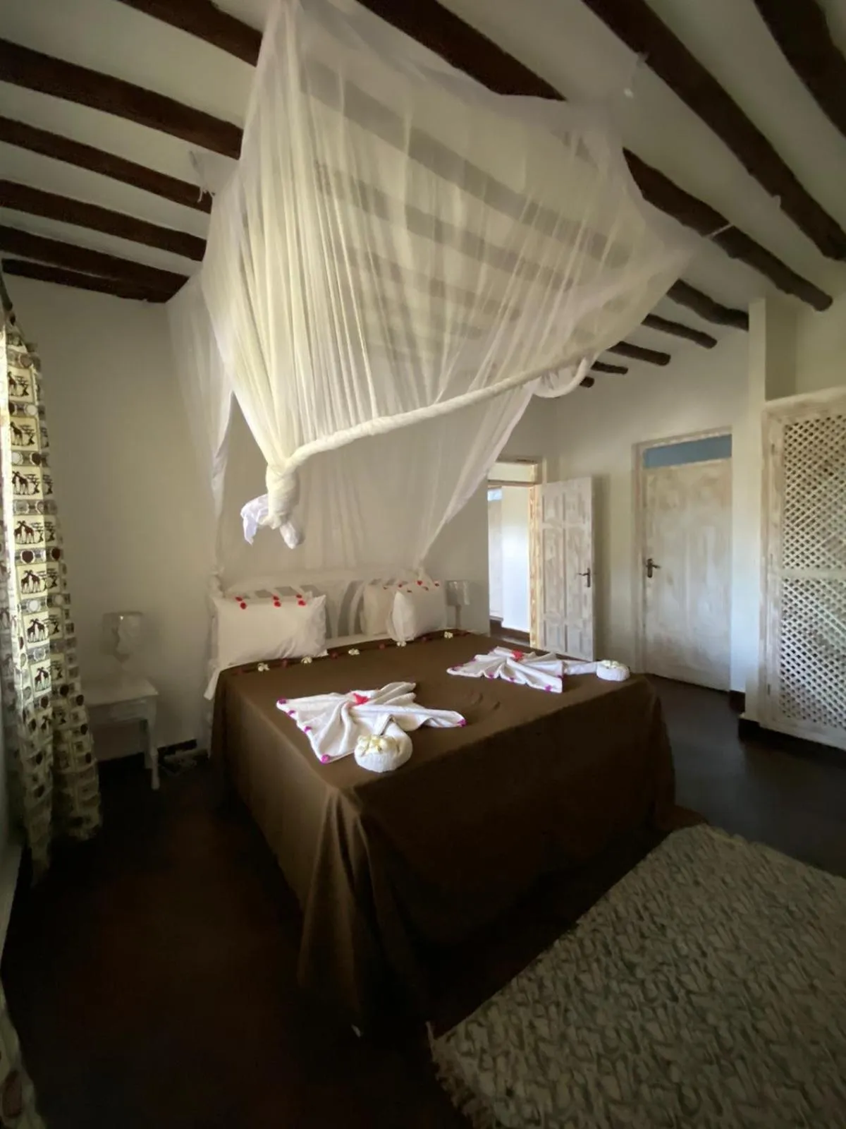 Bed in Hotel Villa Malindi