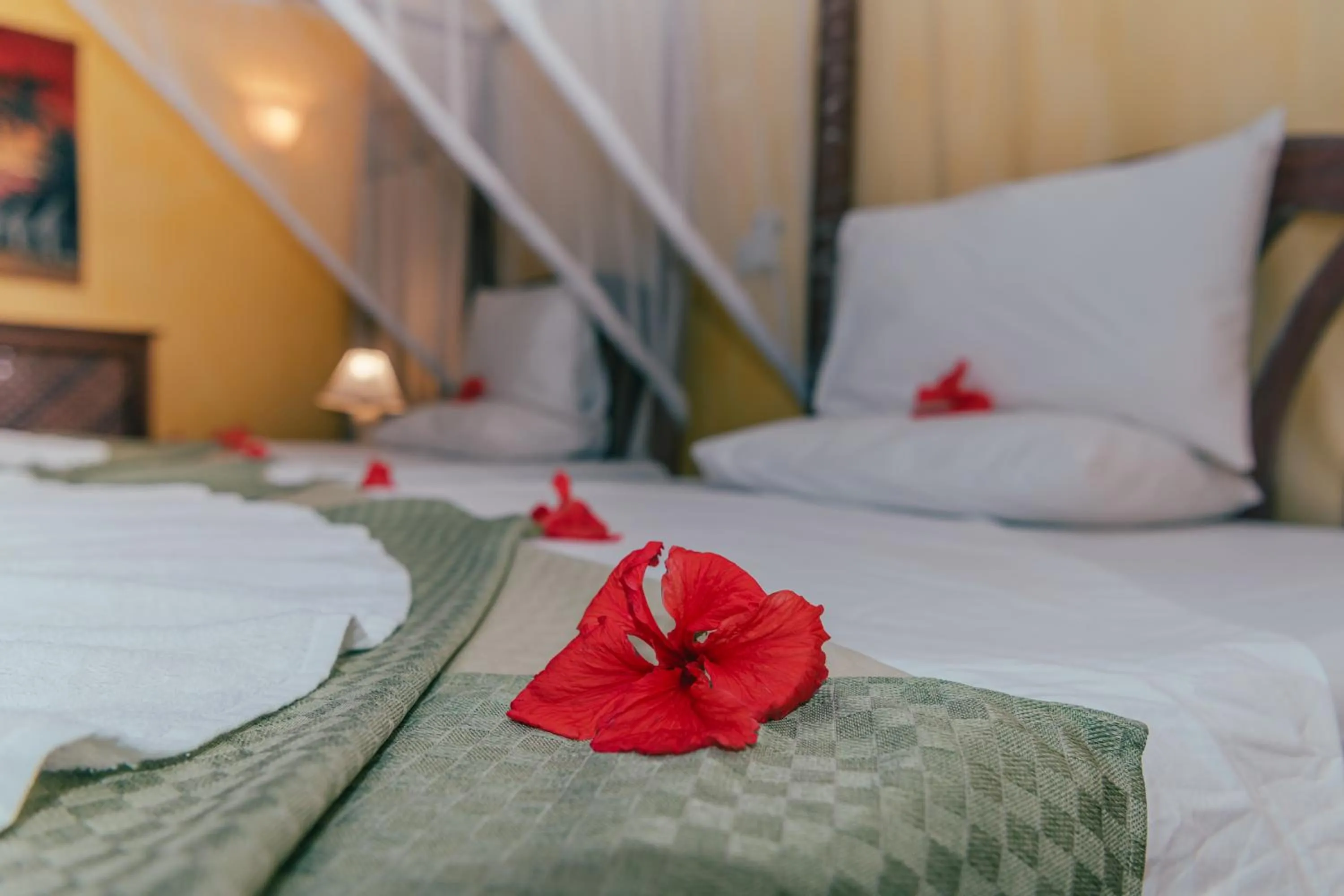 Bed in Hotel Villa Malindi